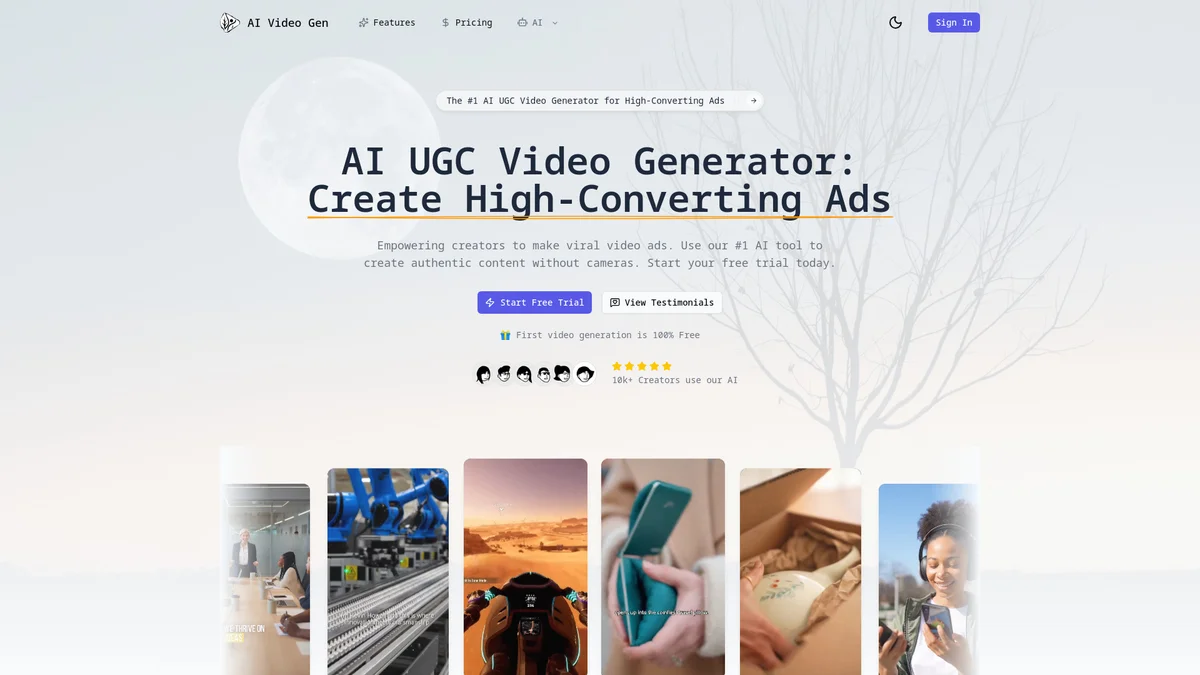 AI UGC Video Generator