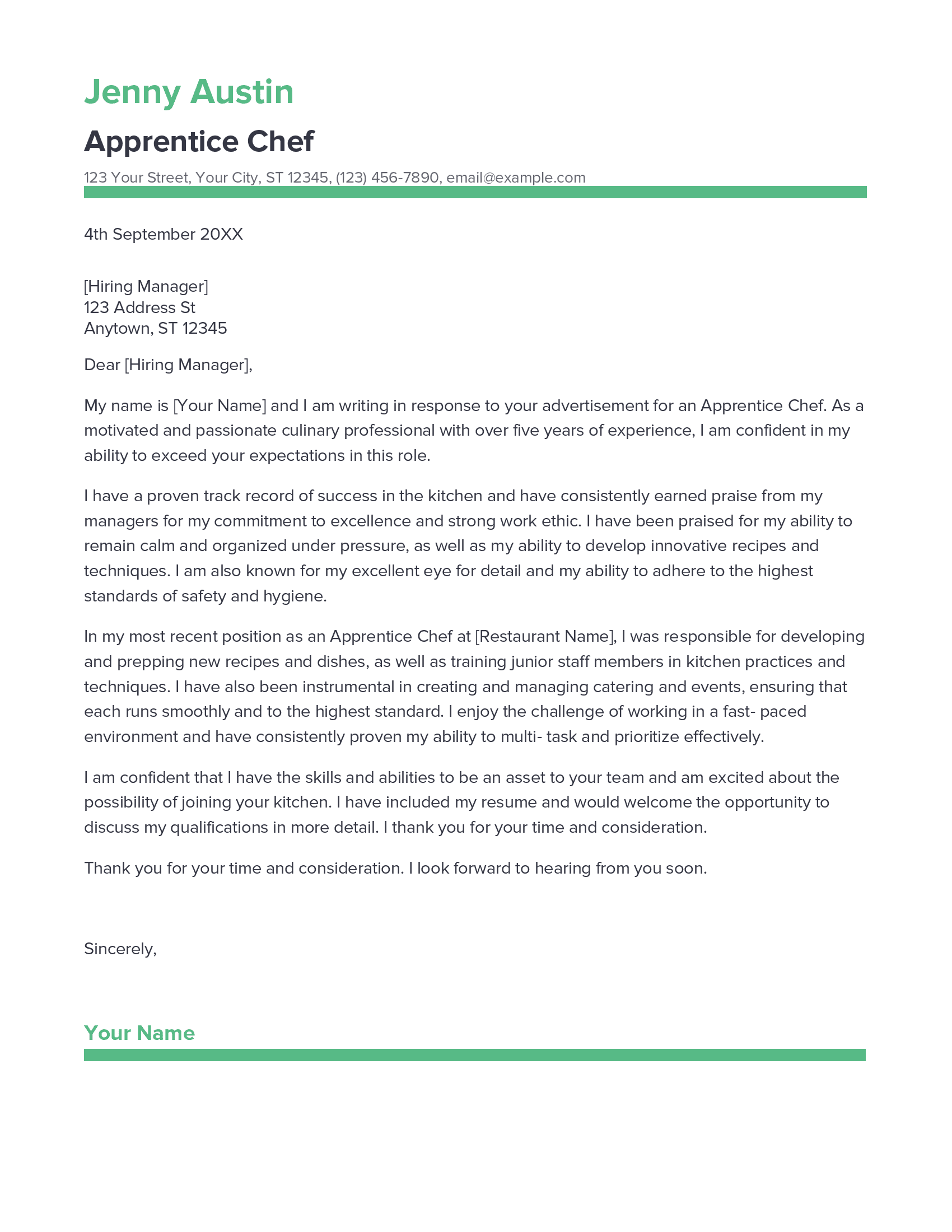account assistant cover letter sample