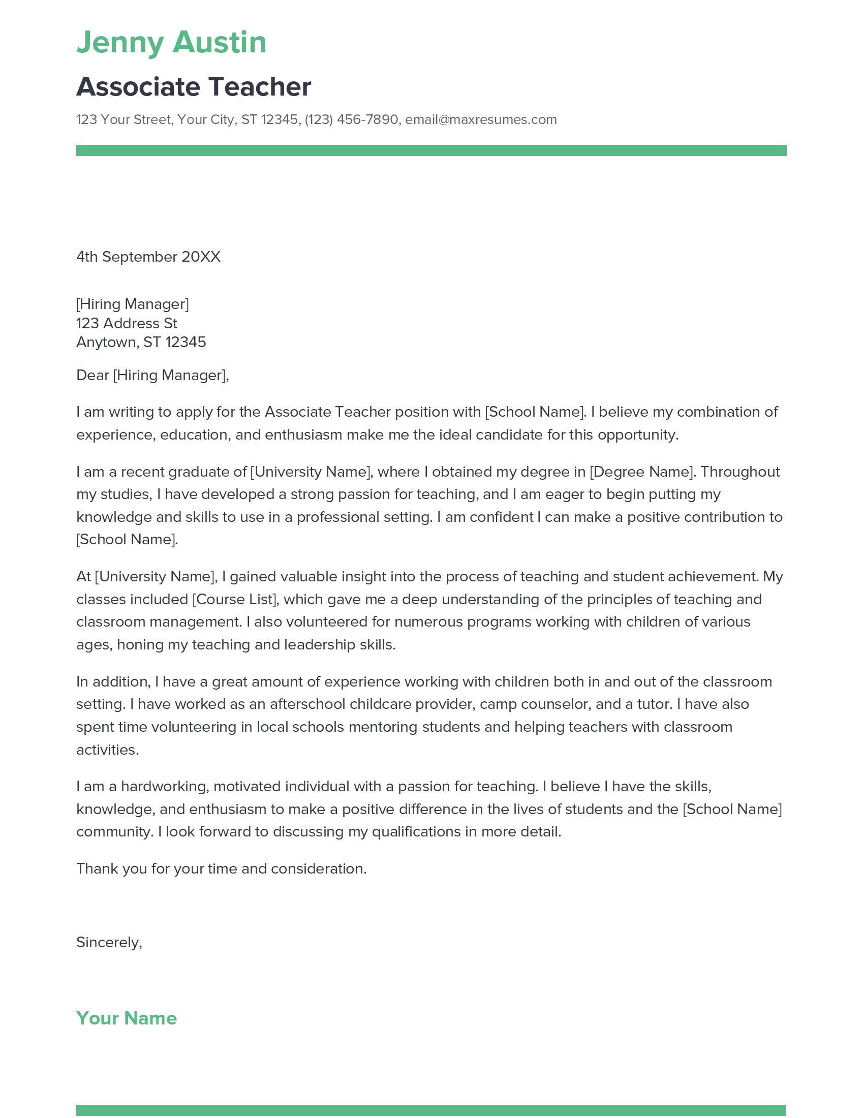 account assistant cover letter sample