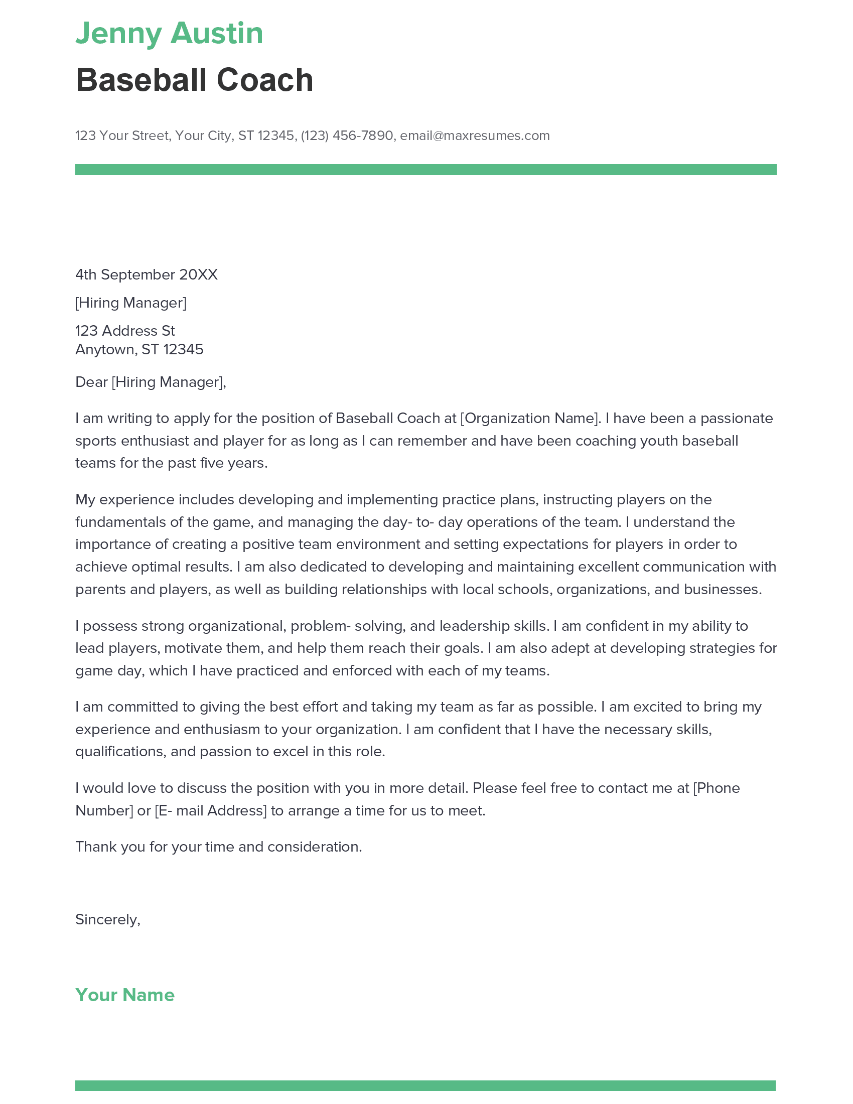account assistant cover letter sample