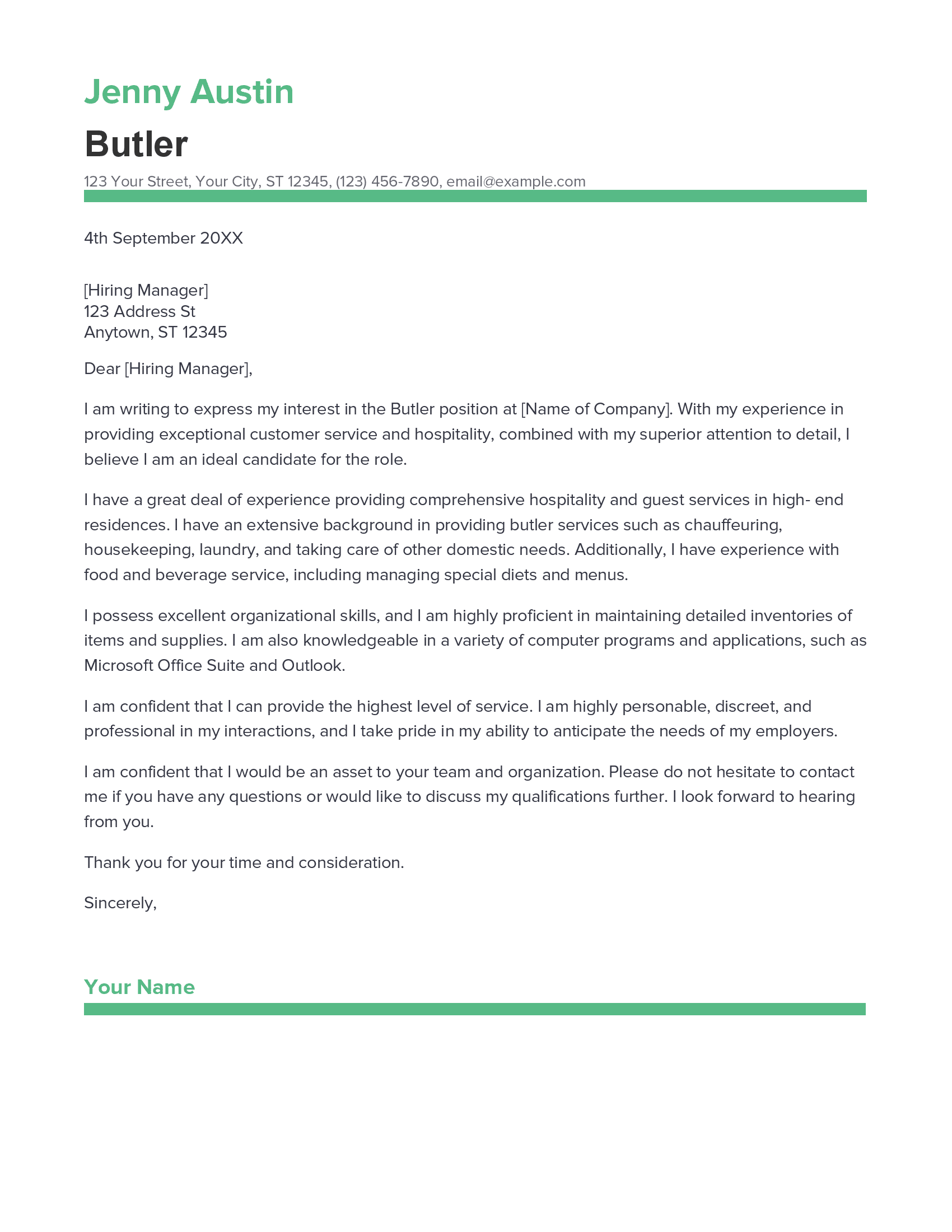account assistant cover letter sample