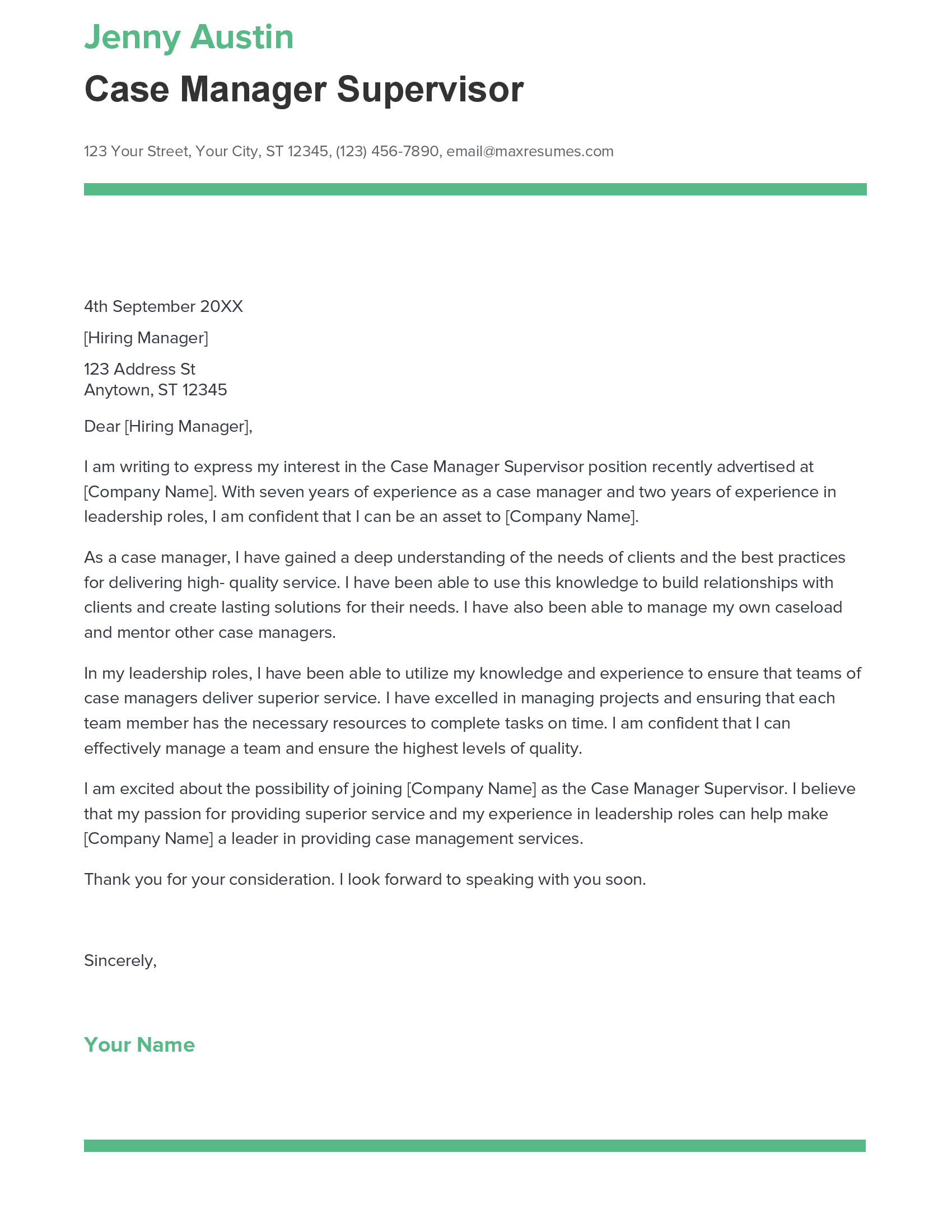 account assistant cover letter sample