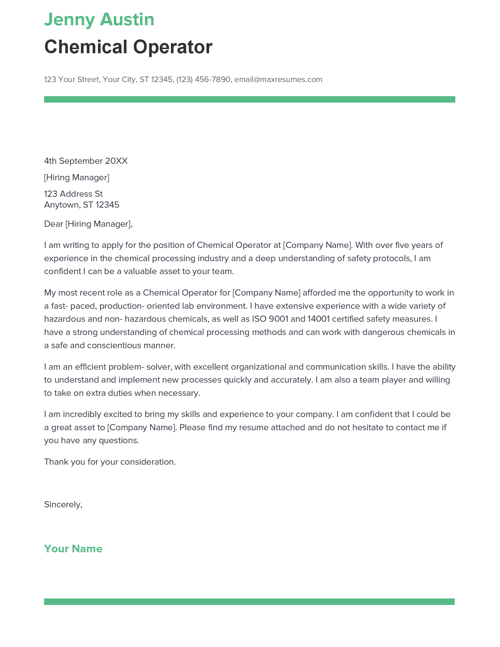 account assistant cover letter sample