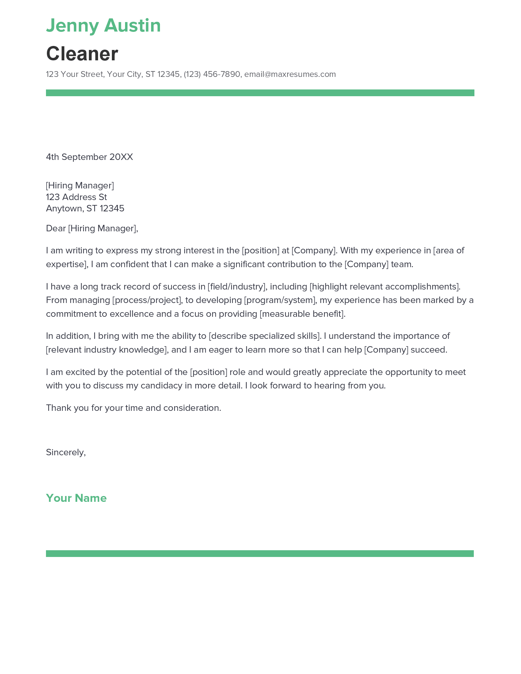 account assistant cover letter sample