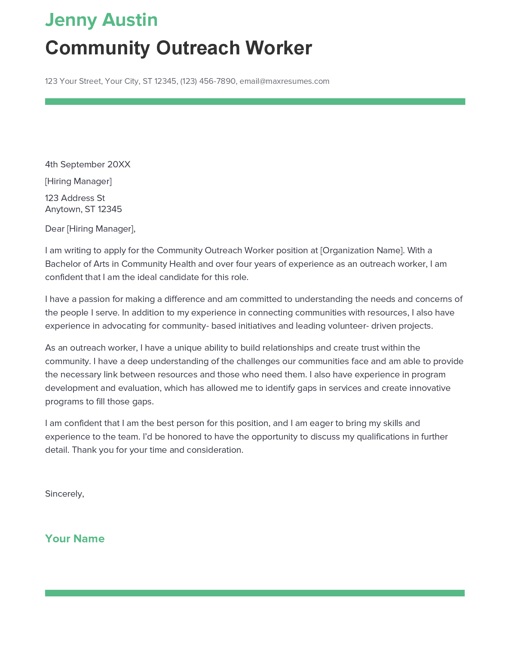 account assistant cover letter sample