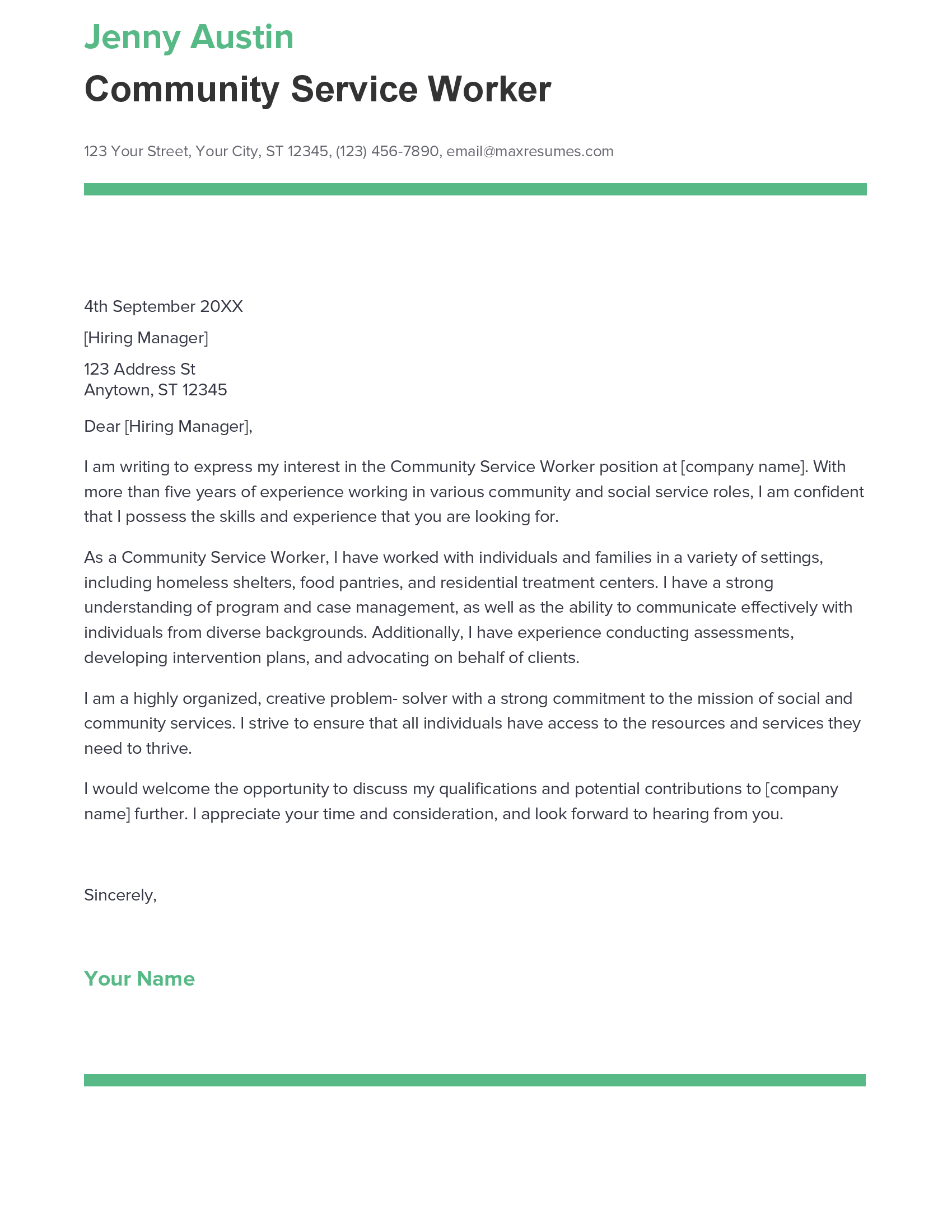 account assistant cover letter sample