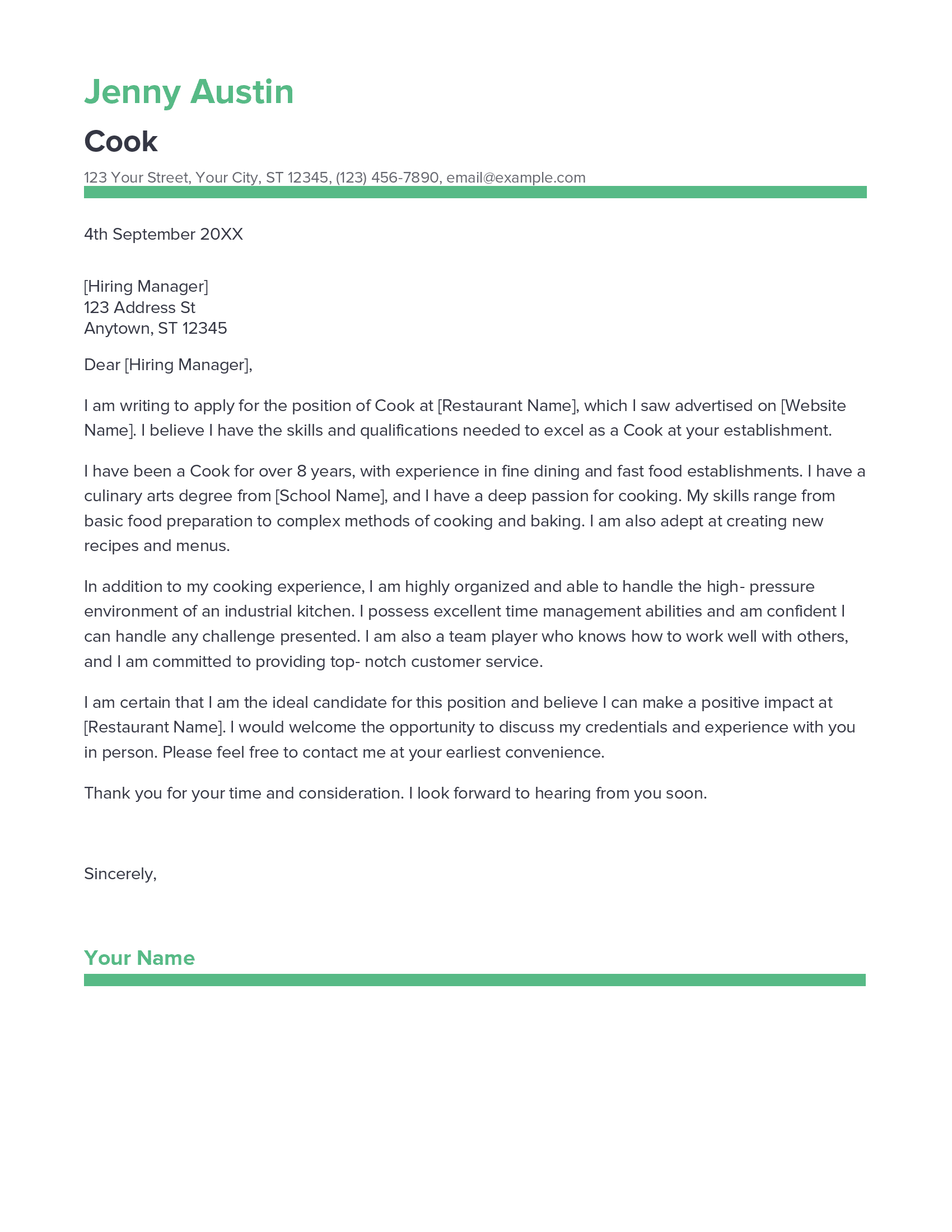 account assistant cover letter sample