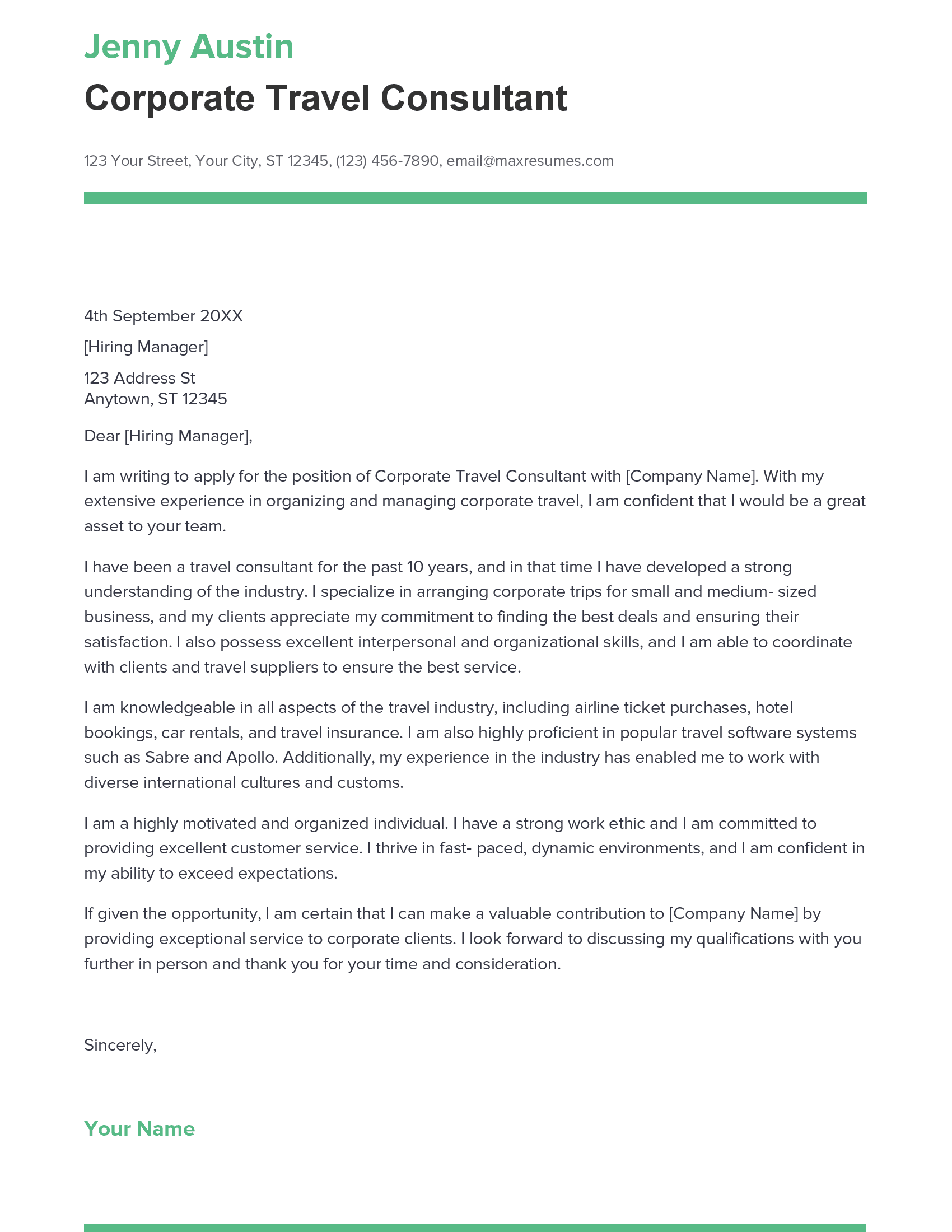 account assistant cover letter sample