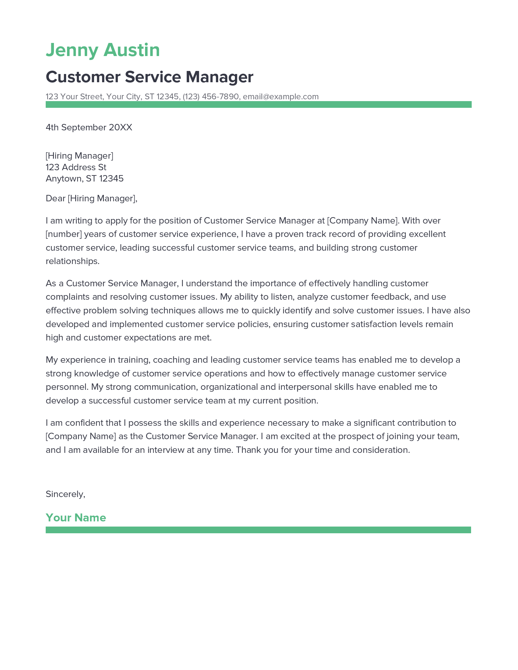 account assistant cover letter sample