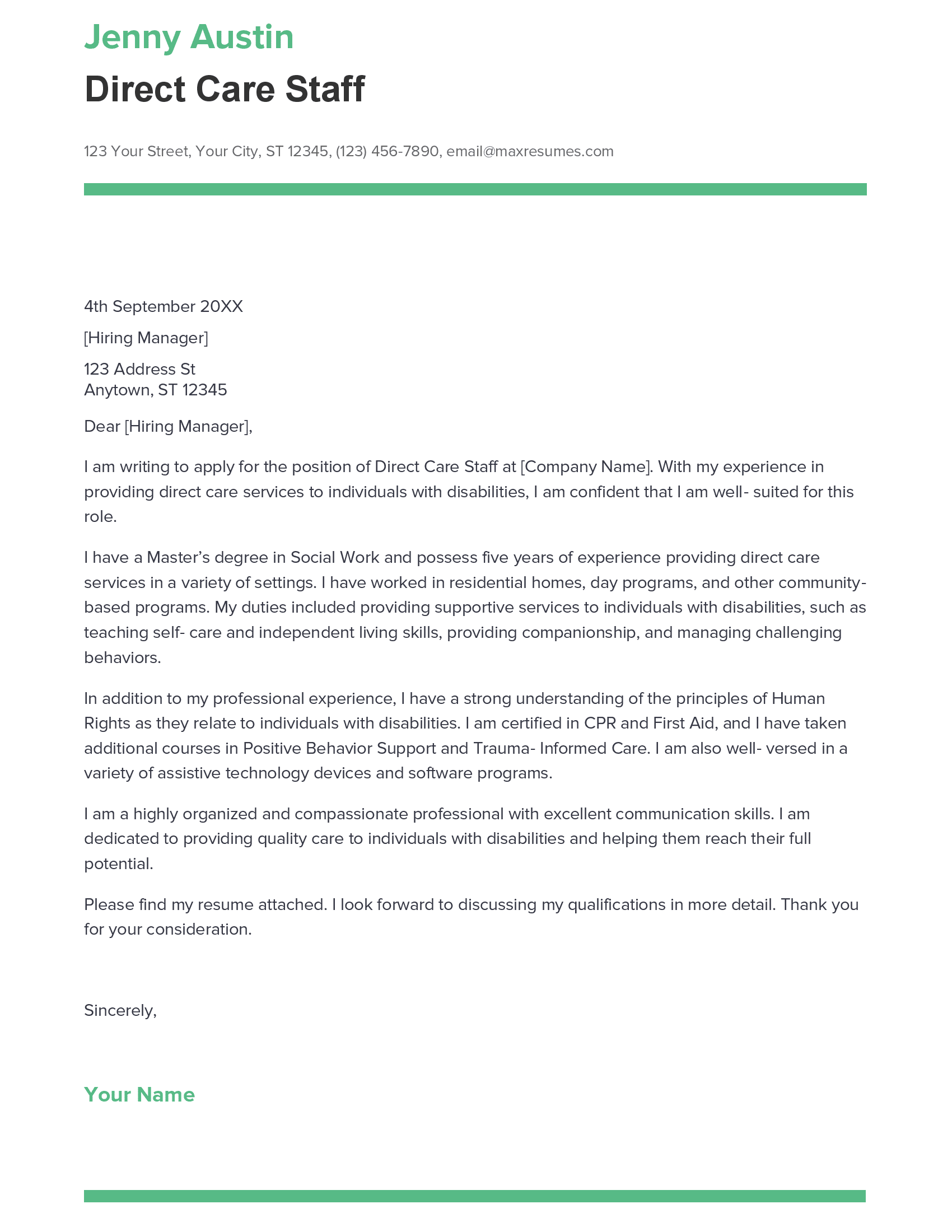 account assistant cover letter sample