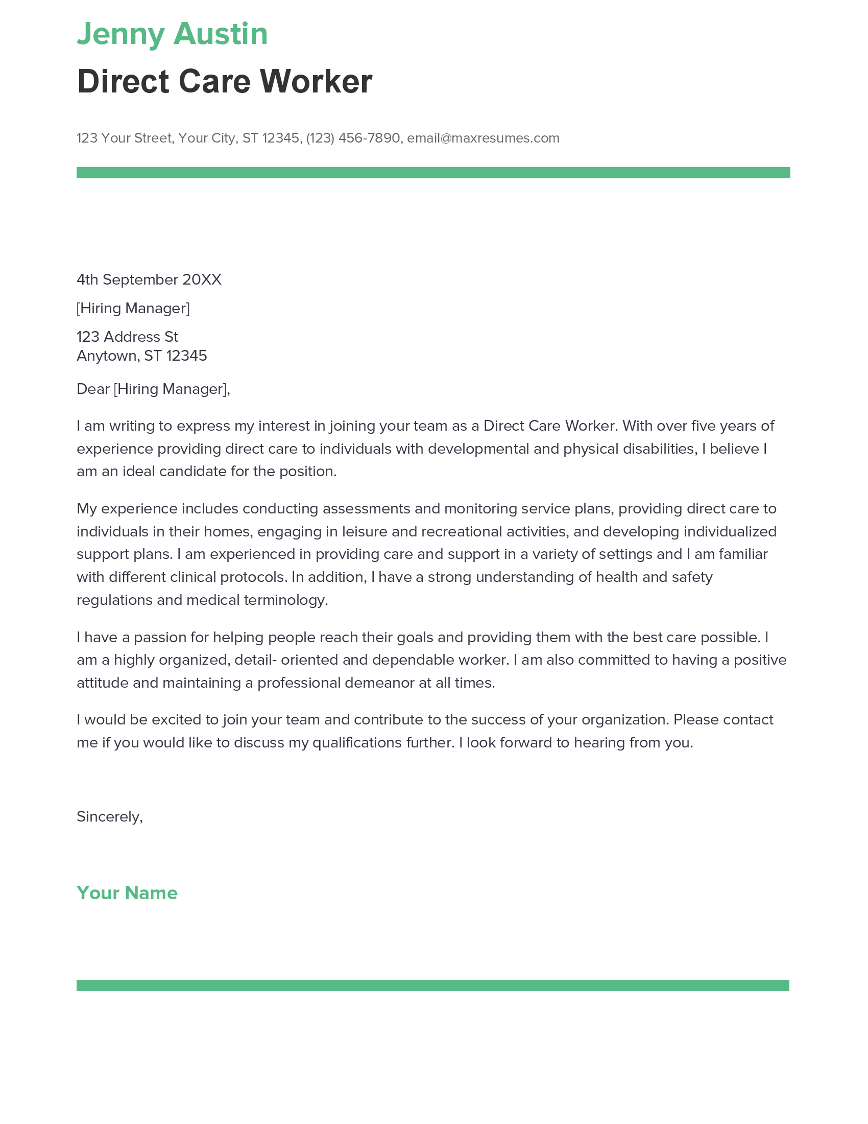 account assistant cover letter sample