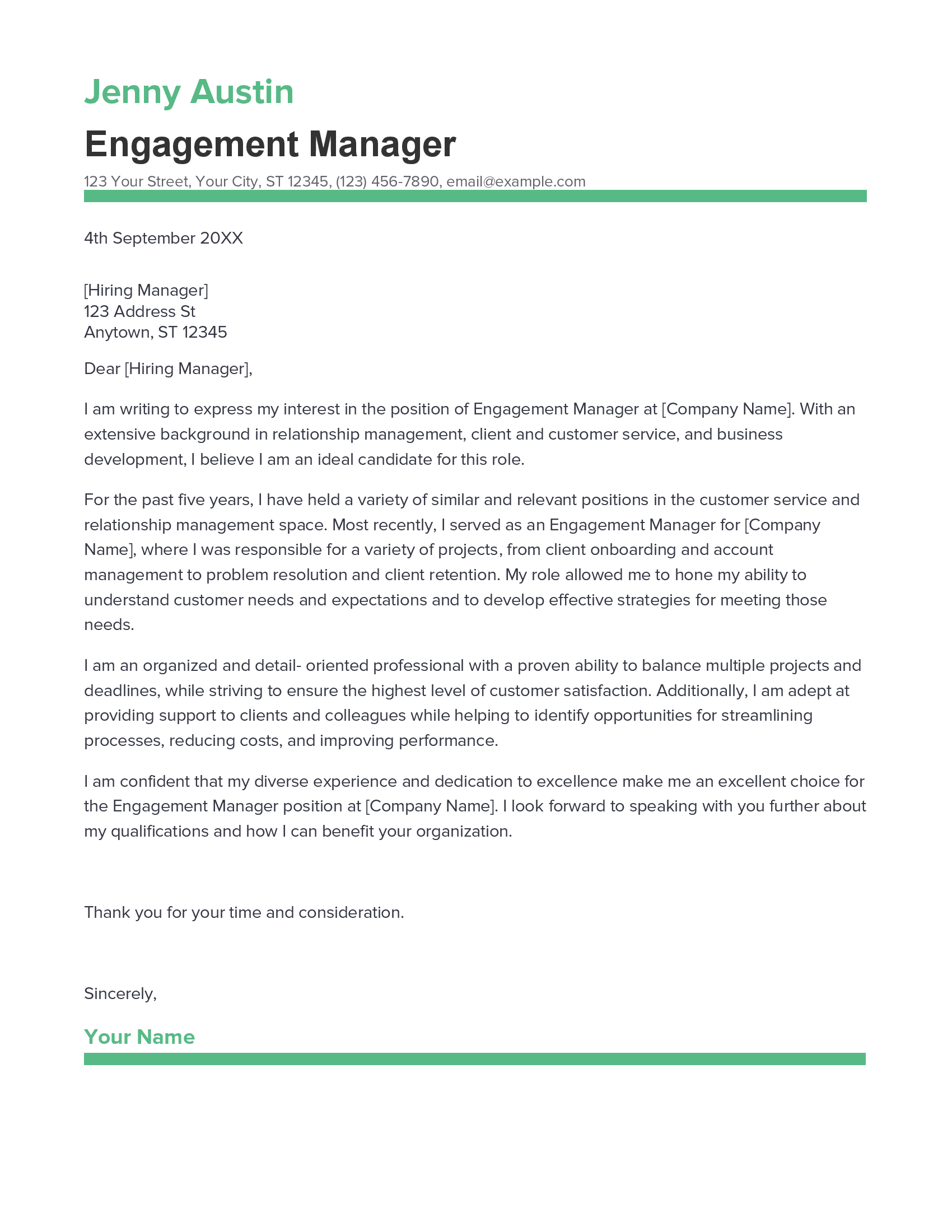 account assistant cover letter sample