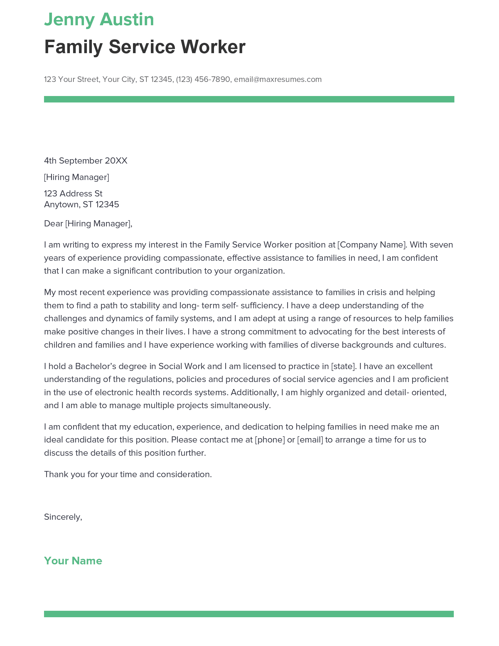 account assistant cover letter sample