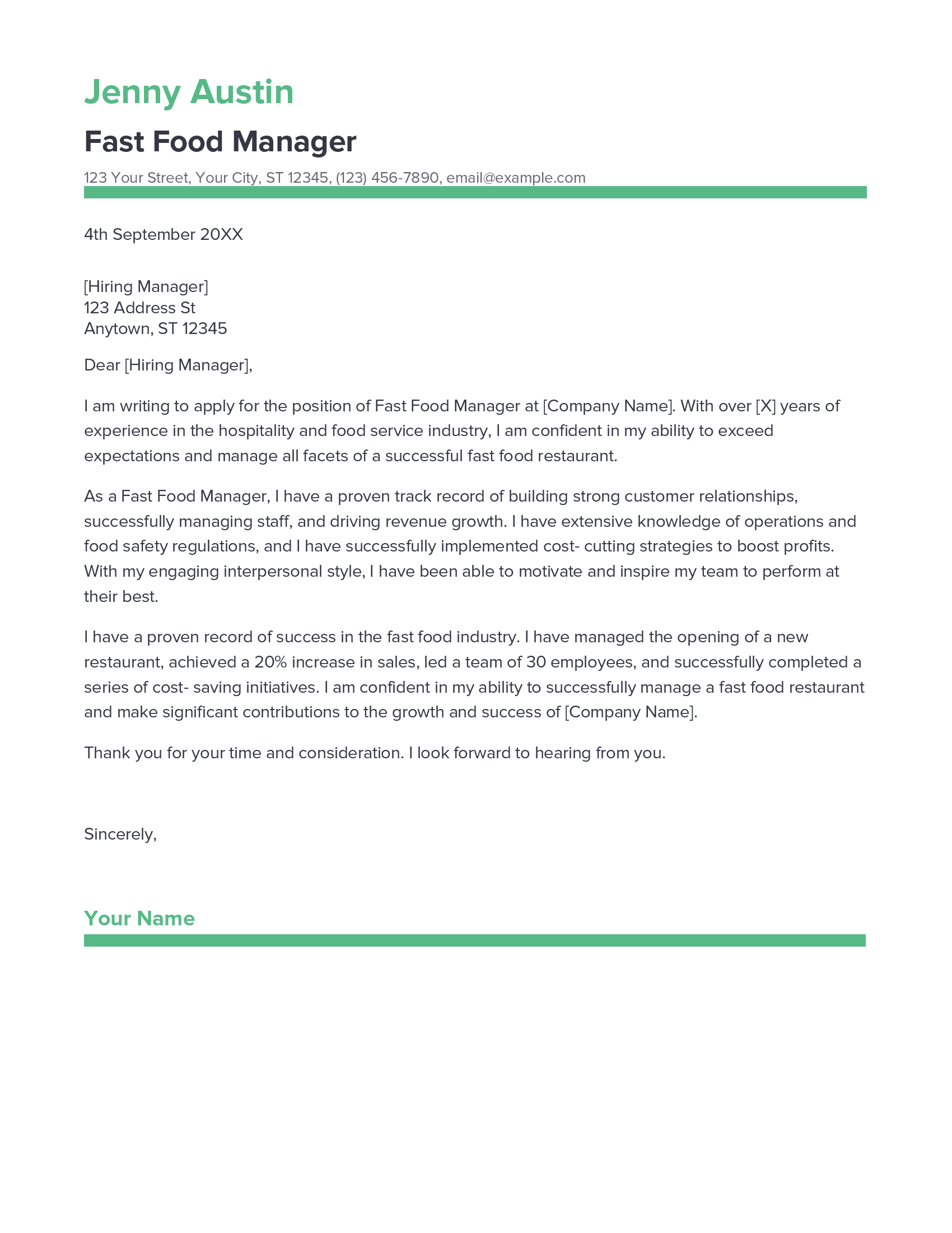 account assistant cover letter sample