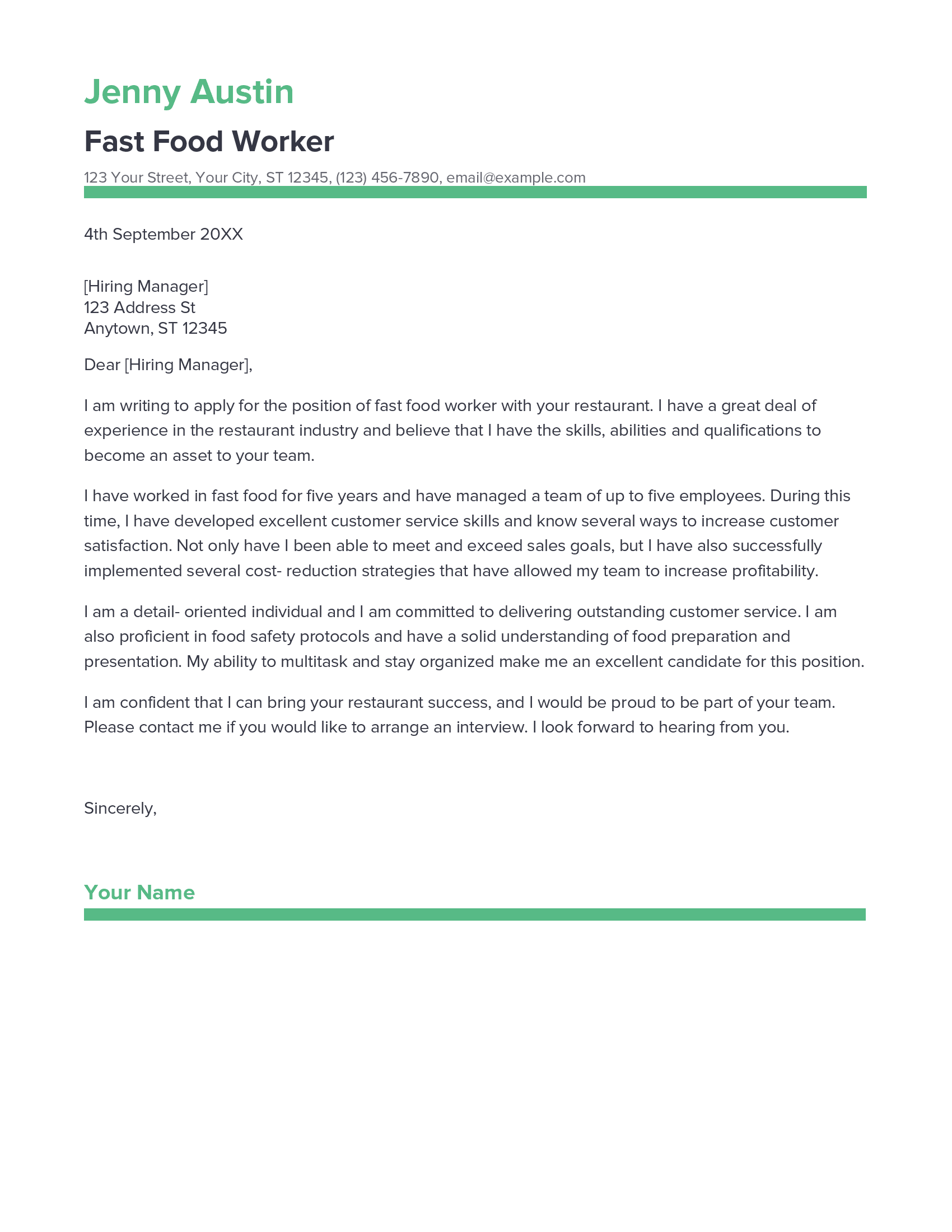 account assistant cover letter sample