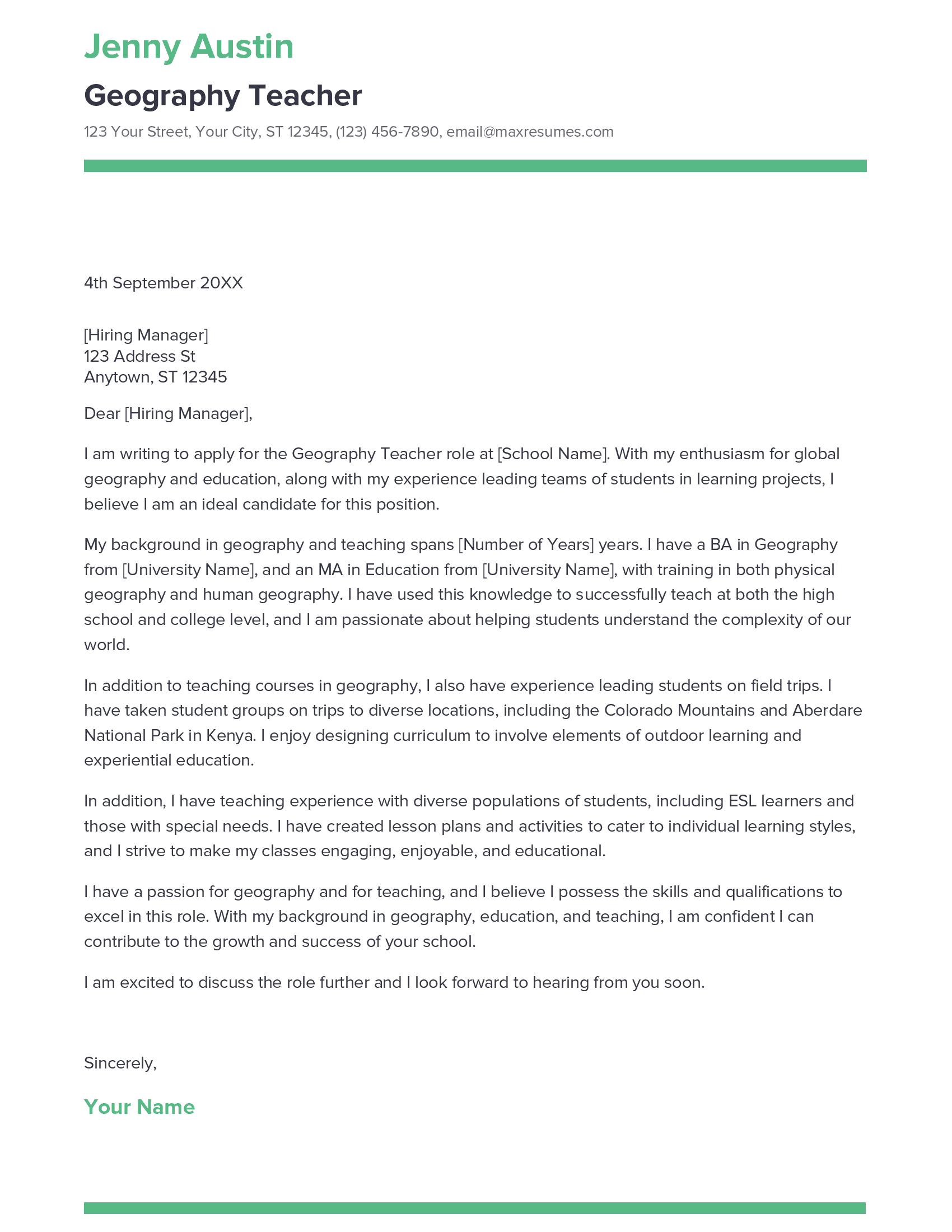 account assistant cover letter sample