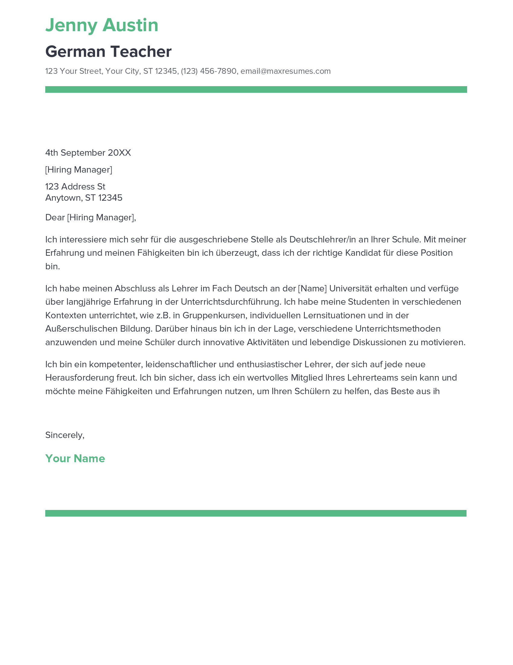 account assistant cover letter sample