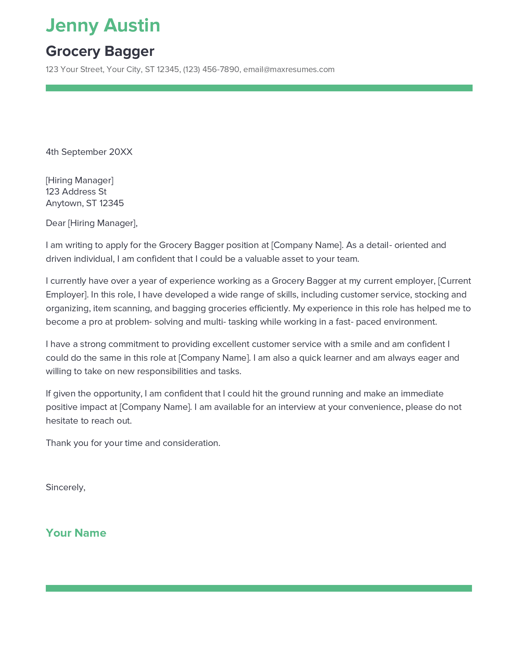 account assistant cover letter sample