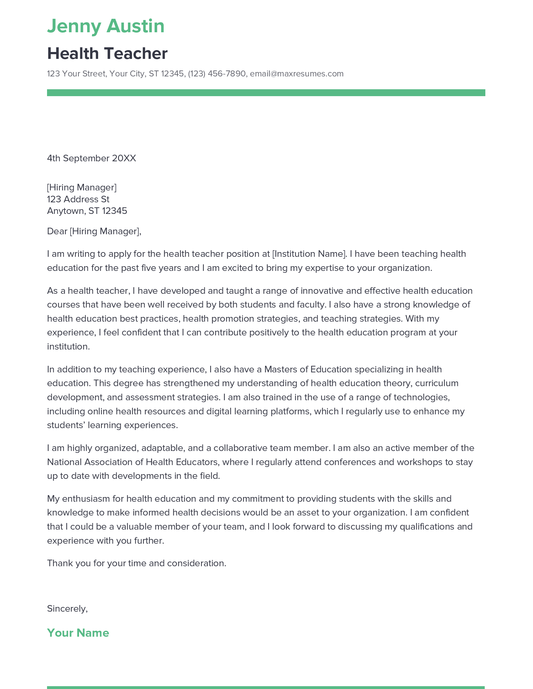 account assistant cover letter sample