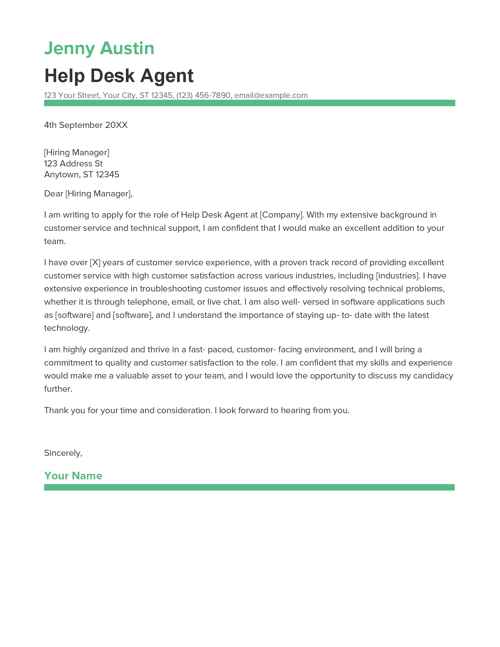 account assistant cover letter sample