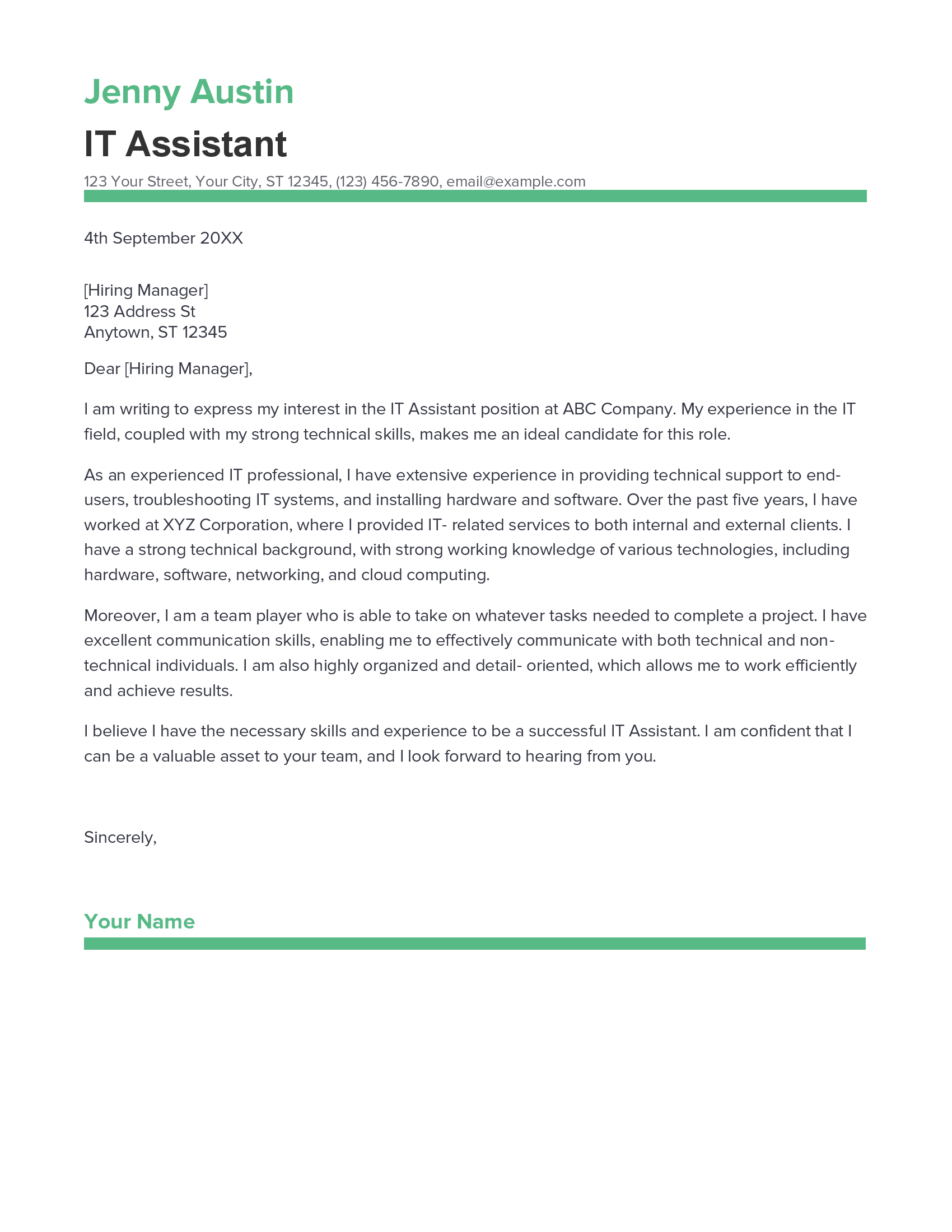 accounhttps://maxresumes.com/wp-content/uploads/2023/03/IT-Architect-Cover-Letter.pngt assistant cover letter sample