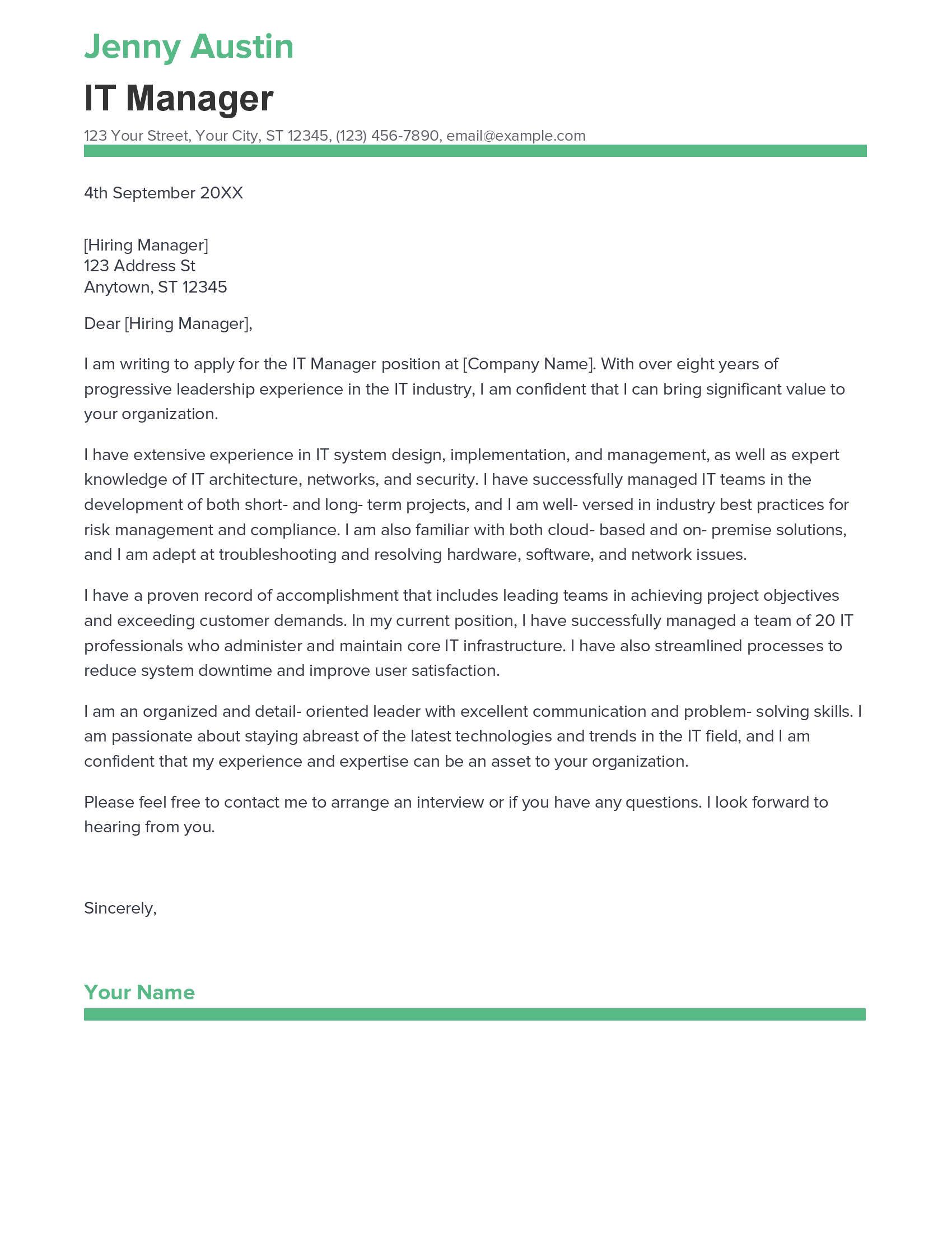 account assistant cover letter sample