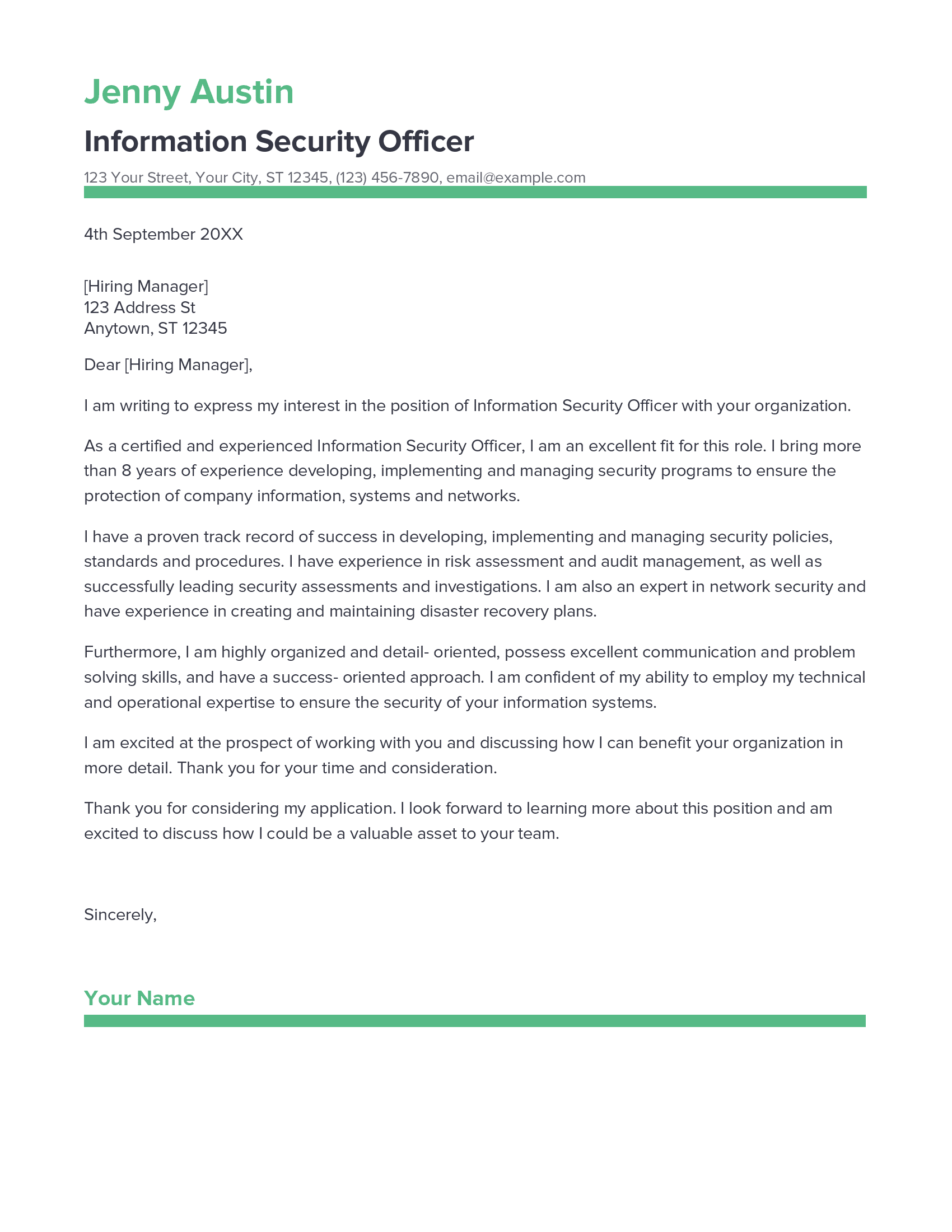 account assistant cover letter sample