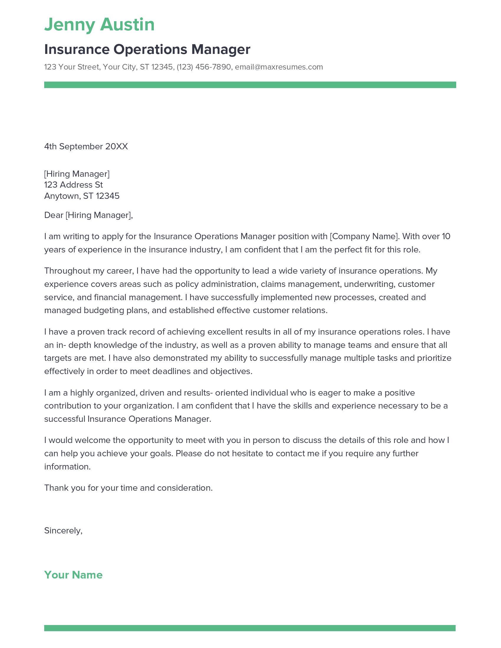 account assistant cover letter sample