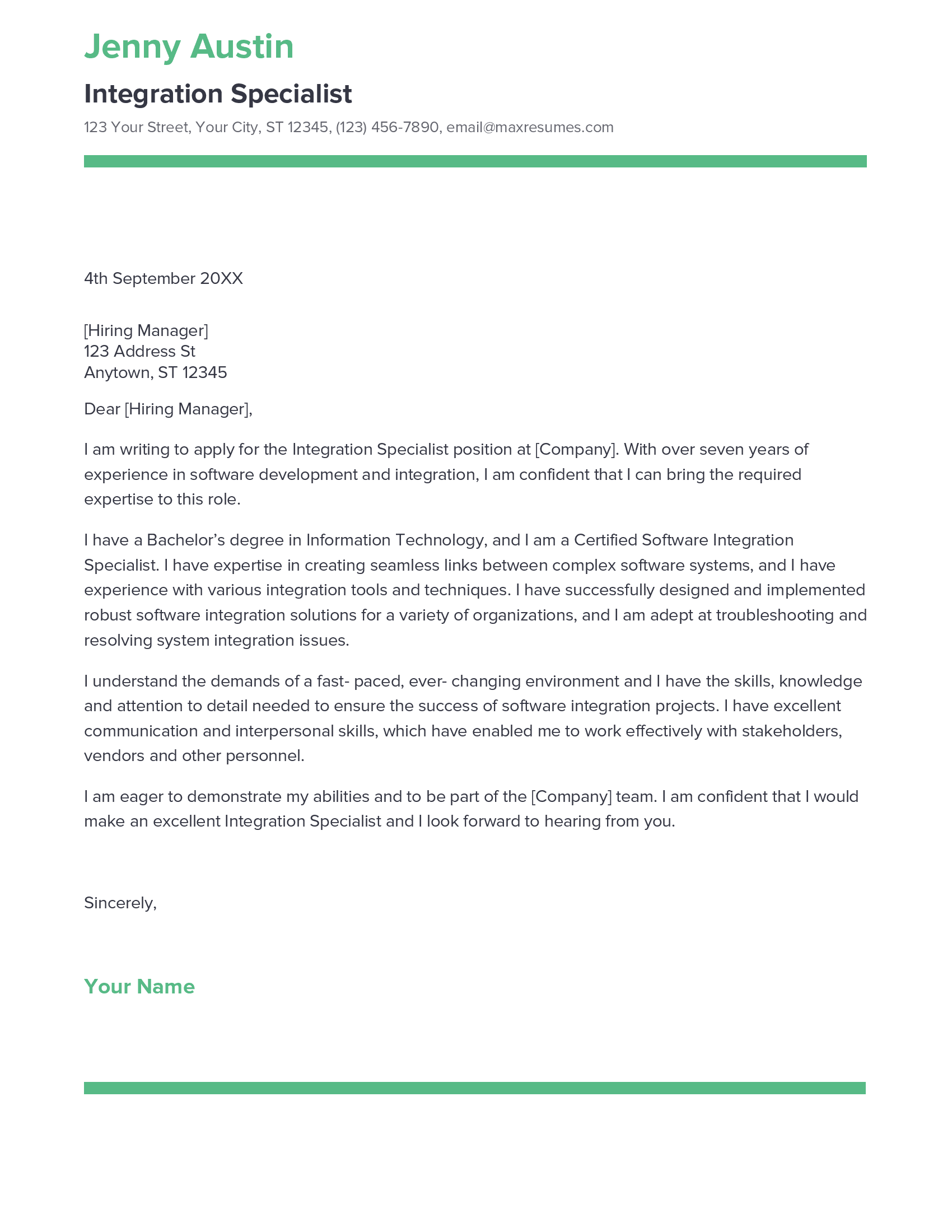 account assistant cover letter sample