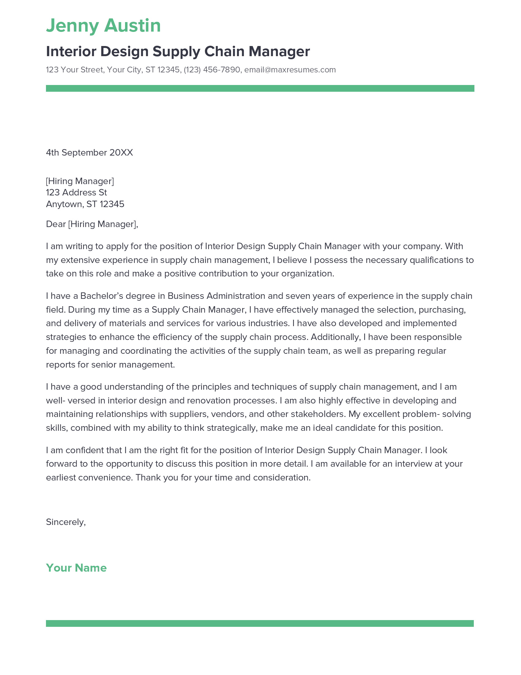 account assistant cover letter sample