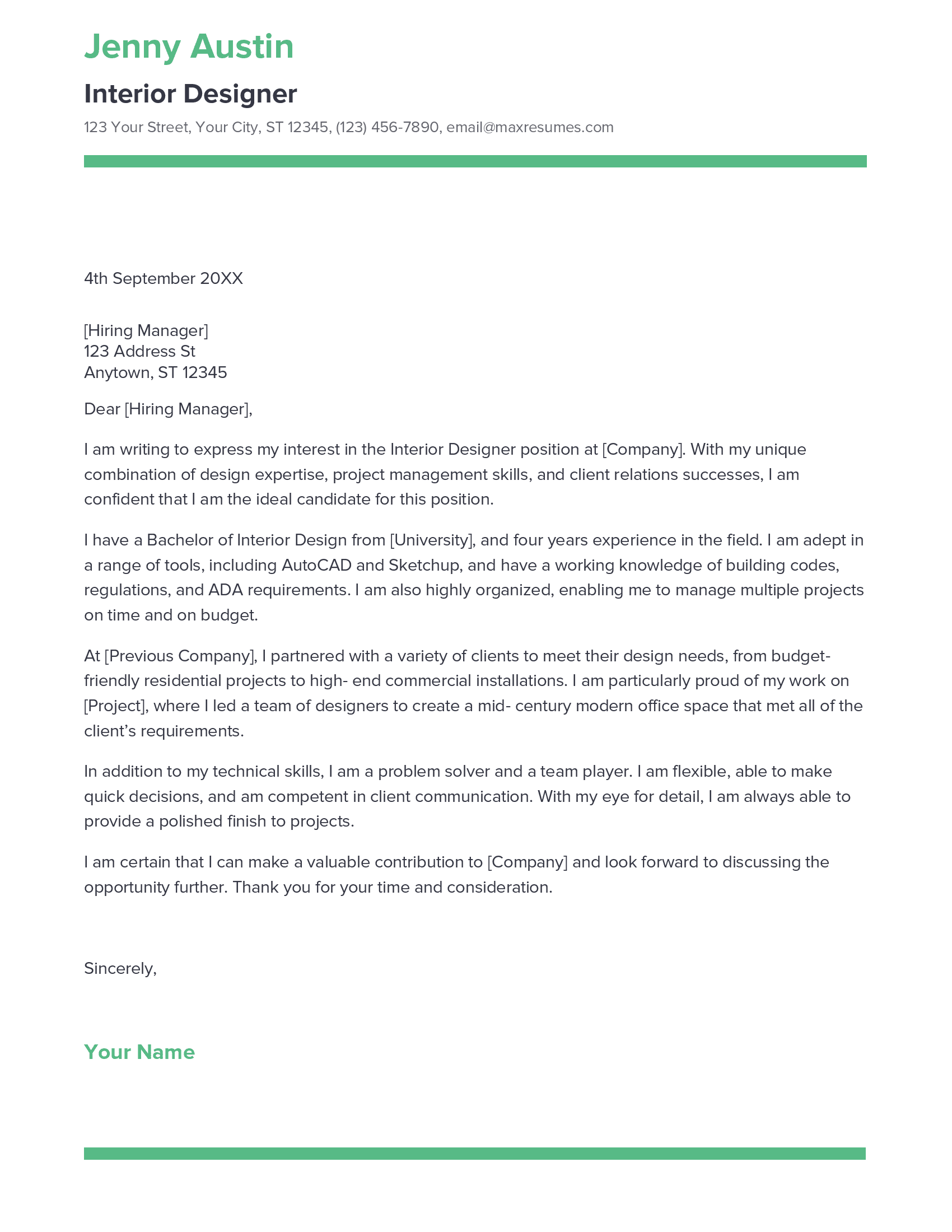 account assistant cover letter sample