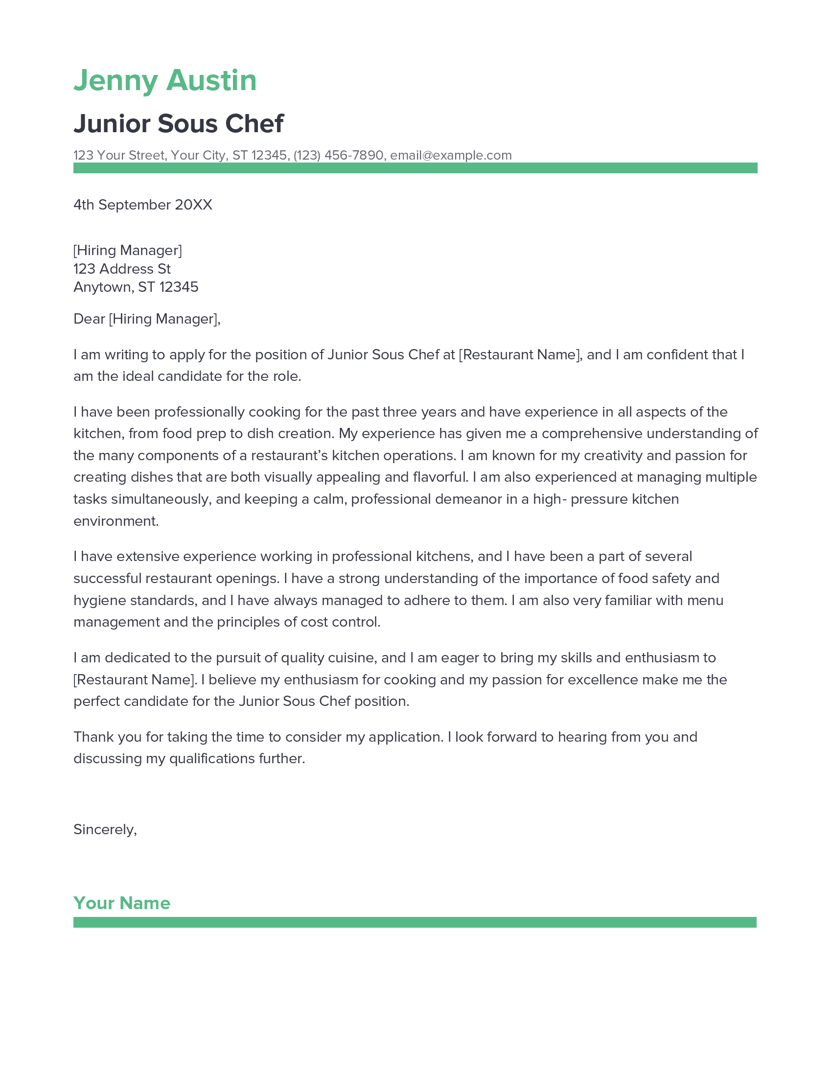account assistant cover letter sample