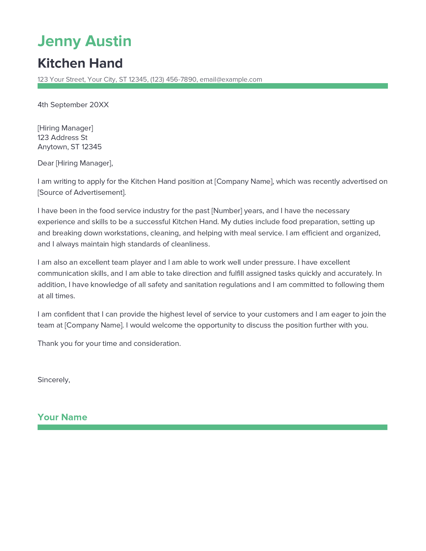 account assistant cover letter sample