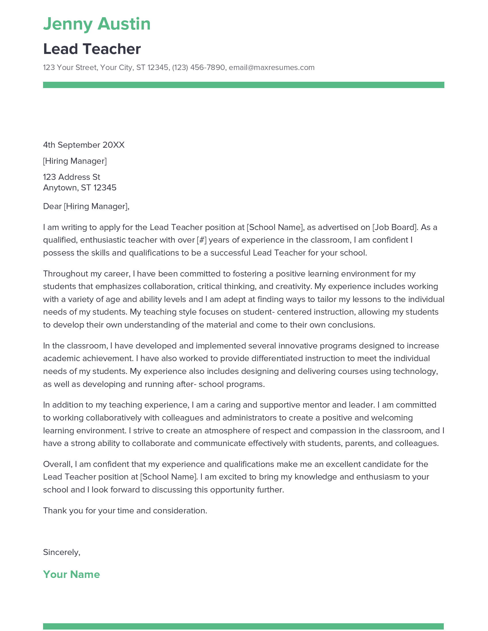 account assistant cover letter sample