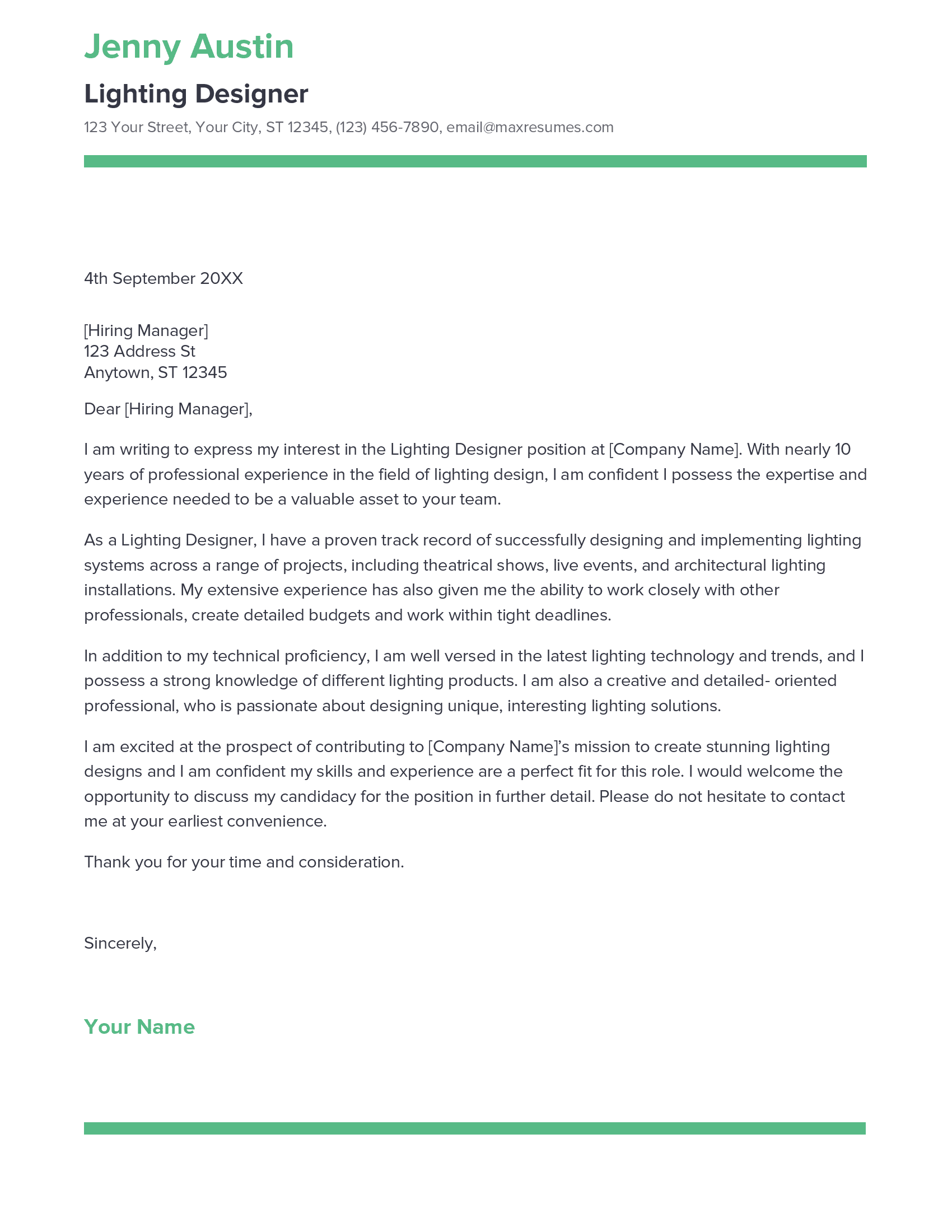 account assistant cover letter sample