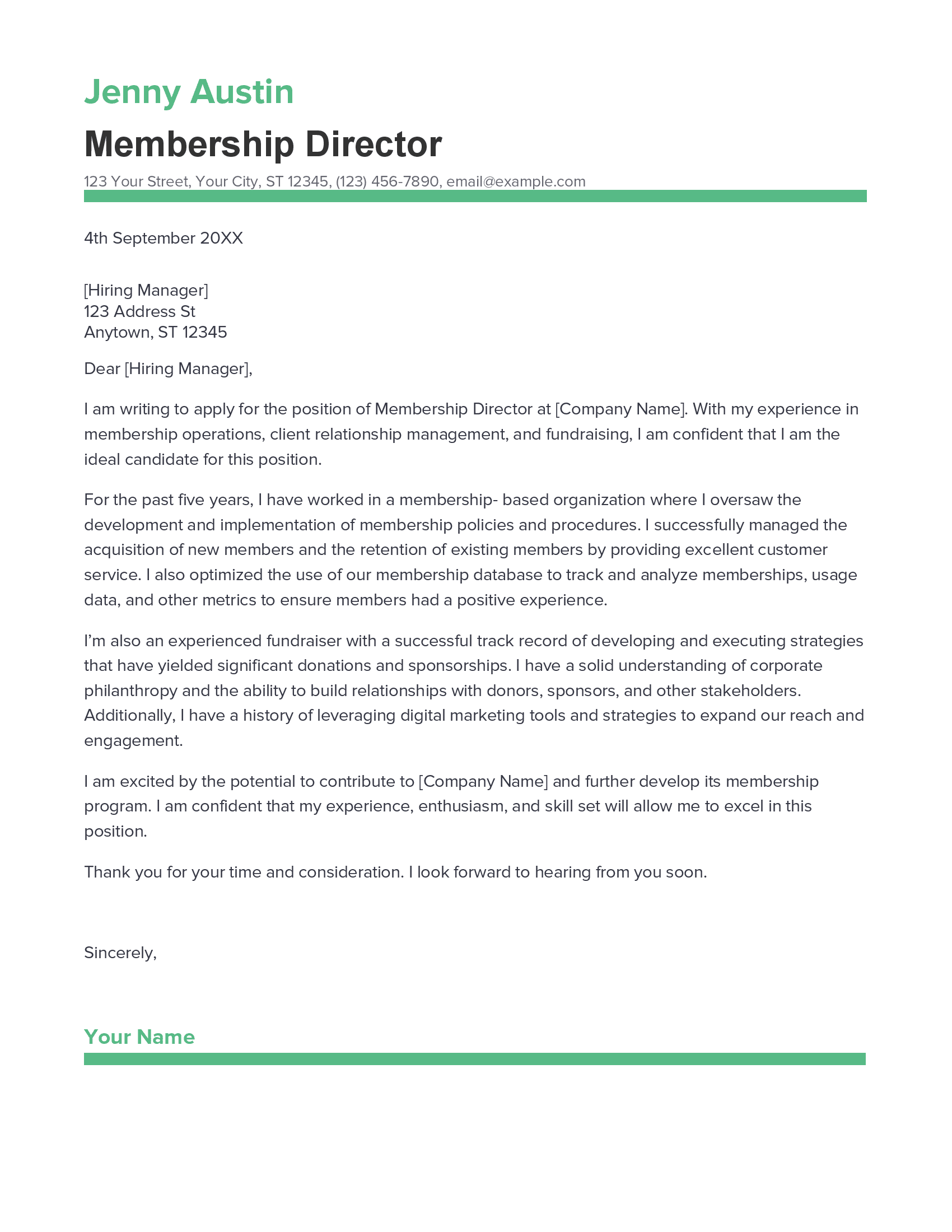 account assistant cover letter sample