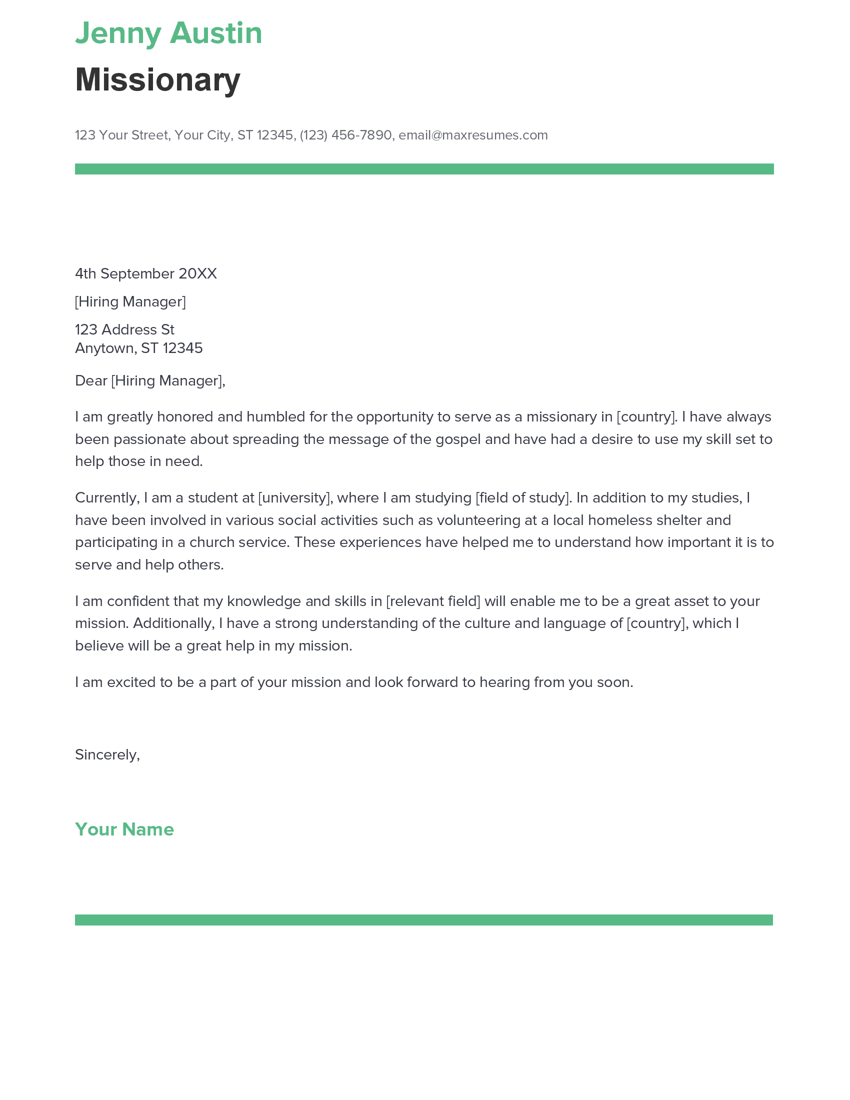 account assistant cover letter sample