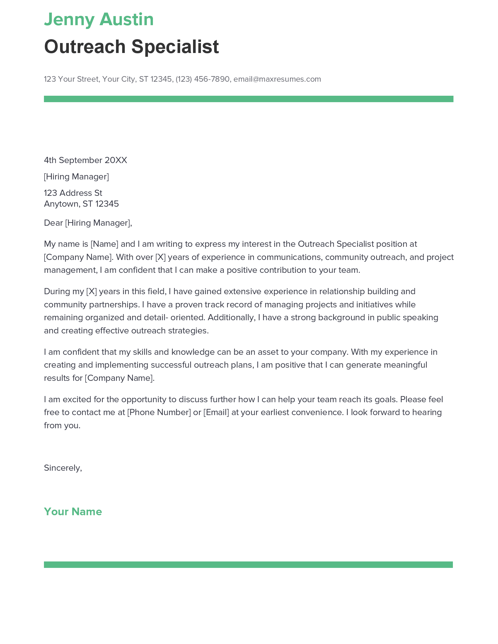 account assistant cover letter sample