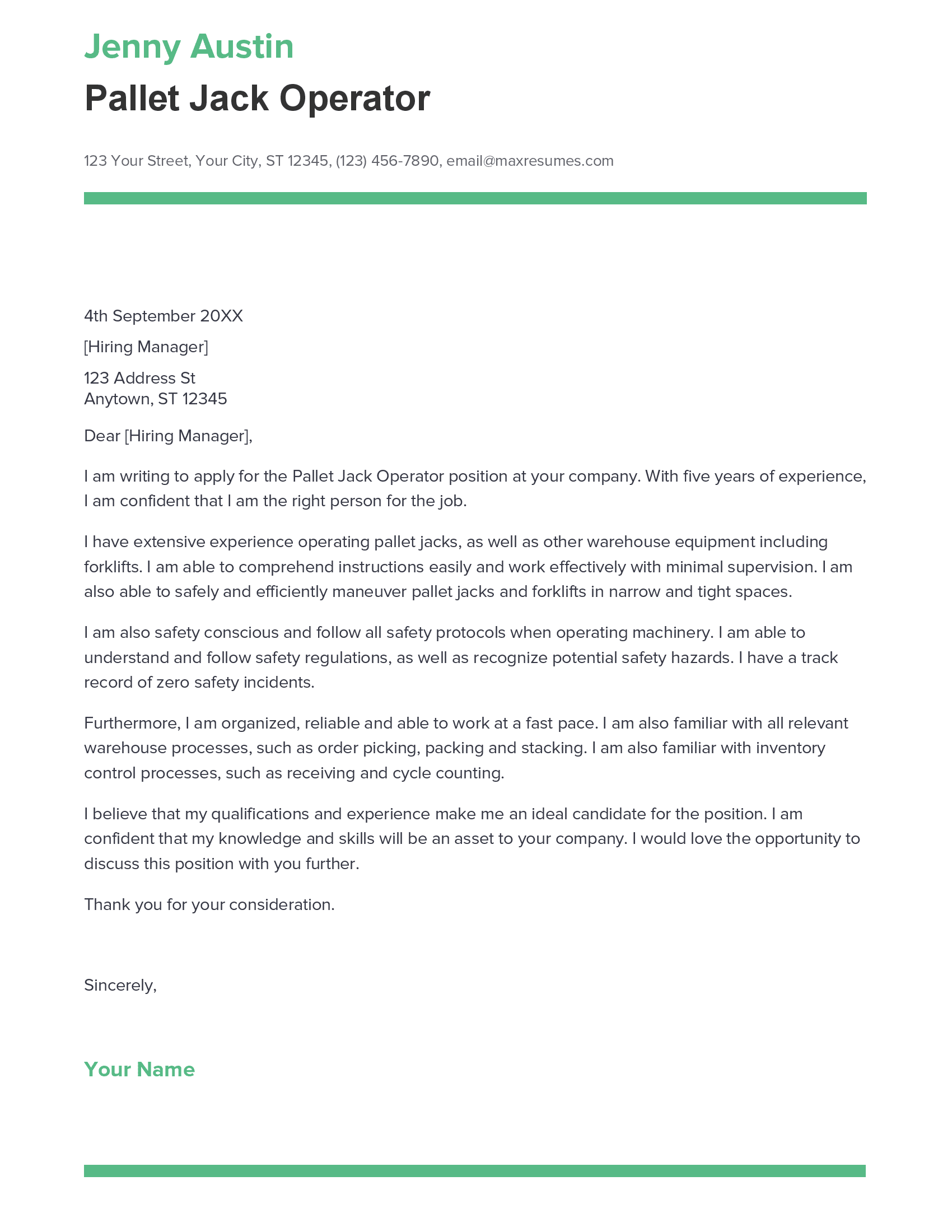 account assistant cover letter sample