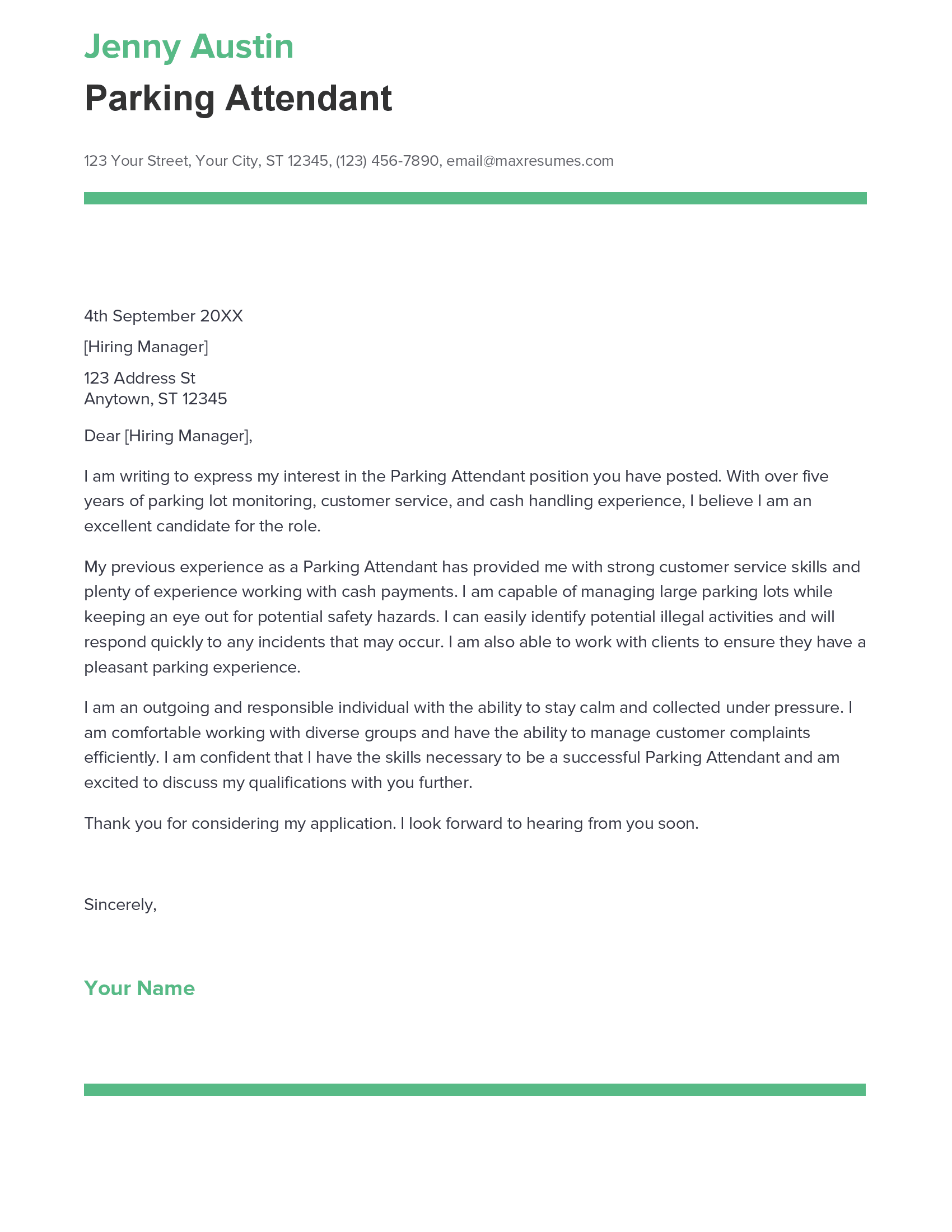 account assistant cover letter sample