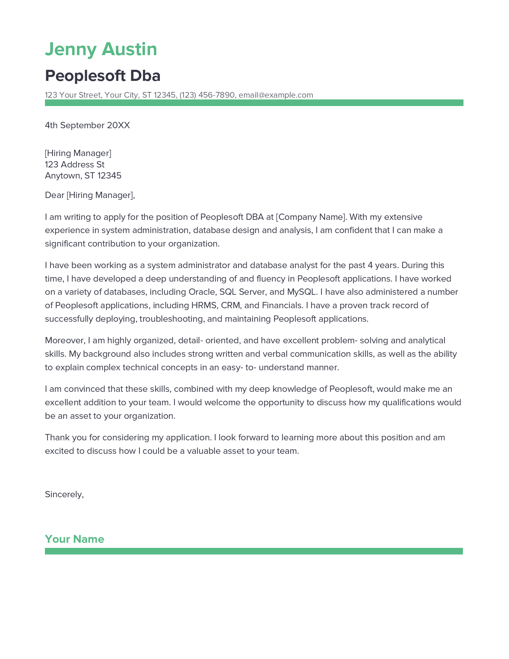 account assistant cover letter sample