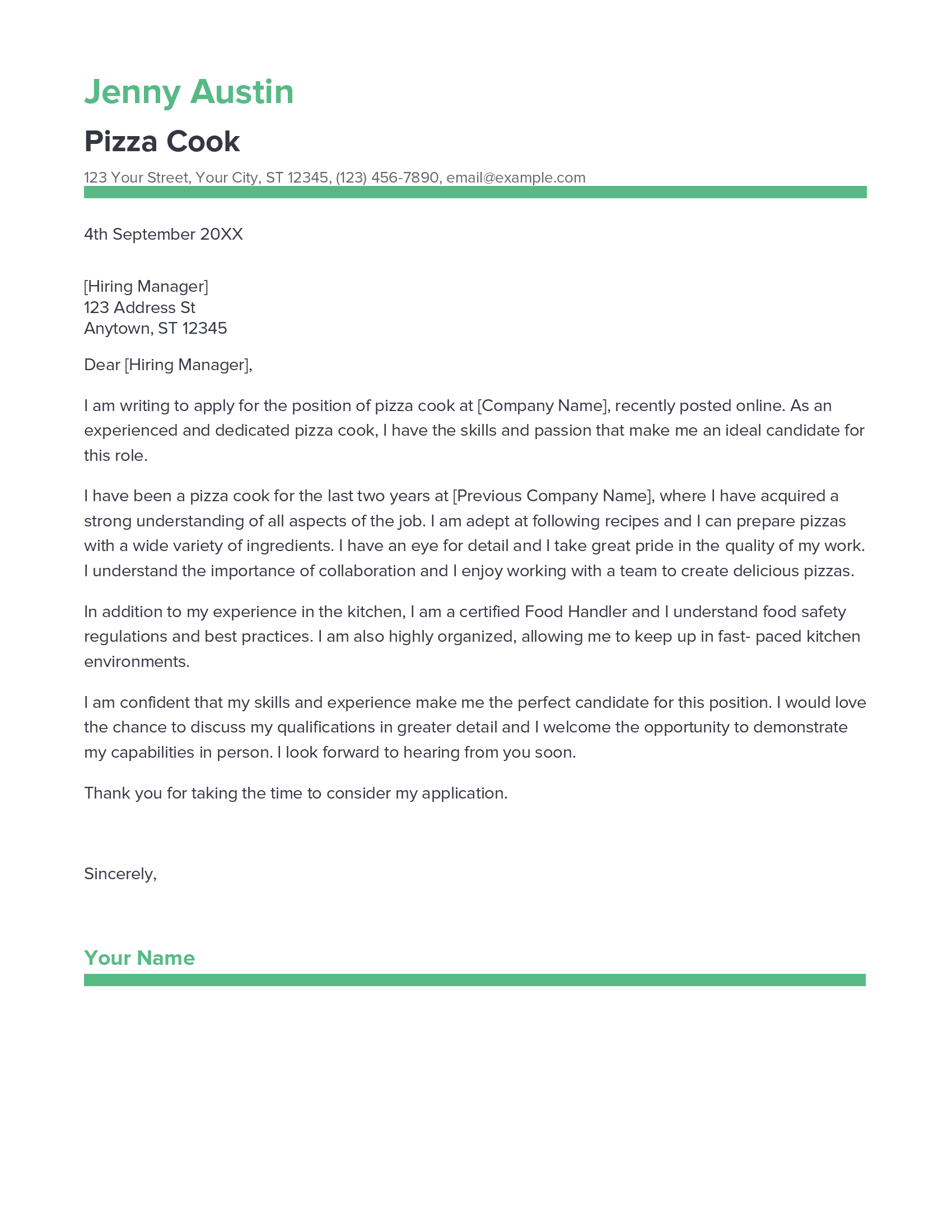 account assistant cover letter sample