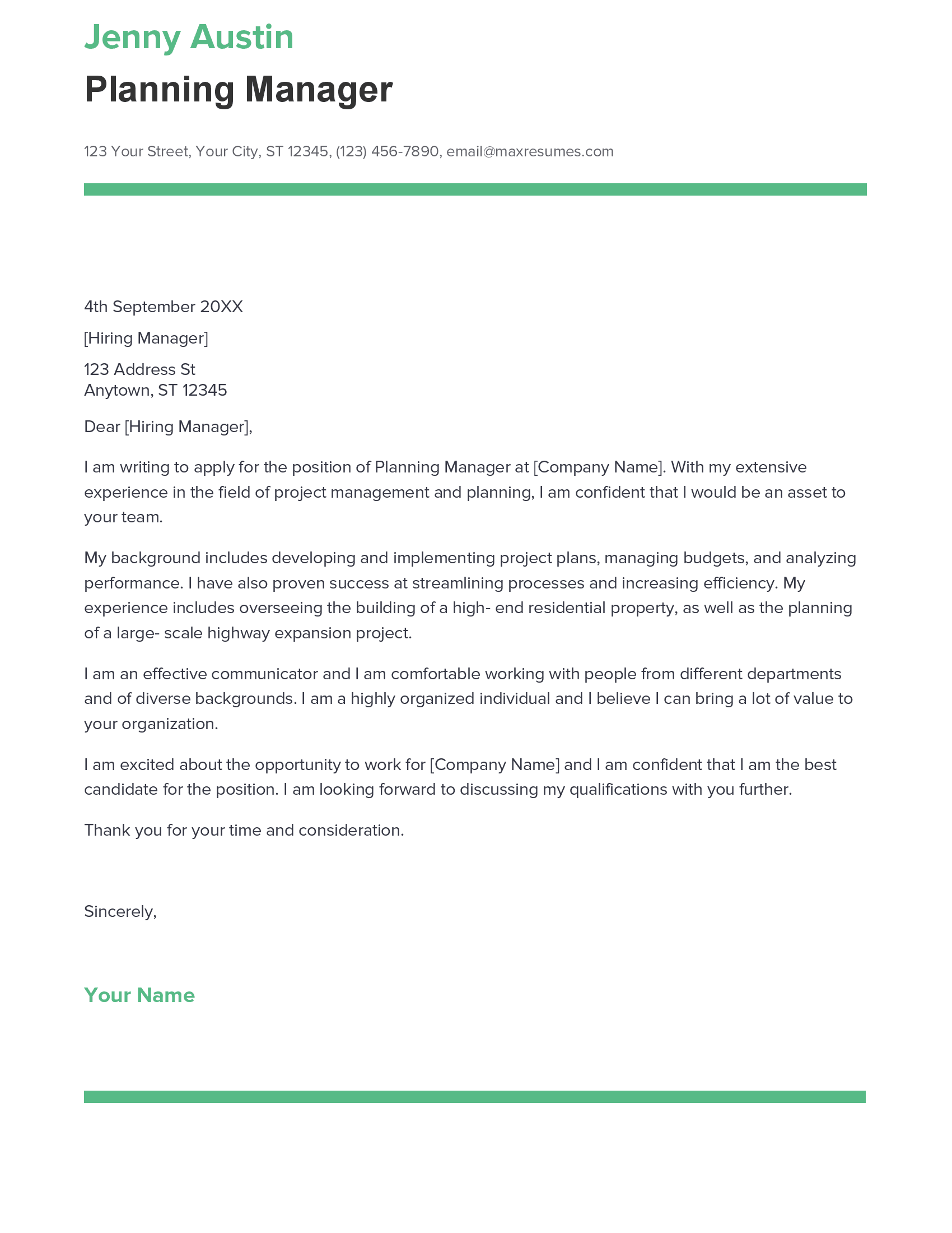 account assistant cover letter sample