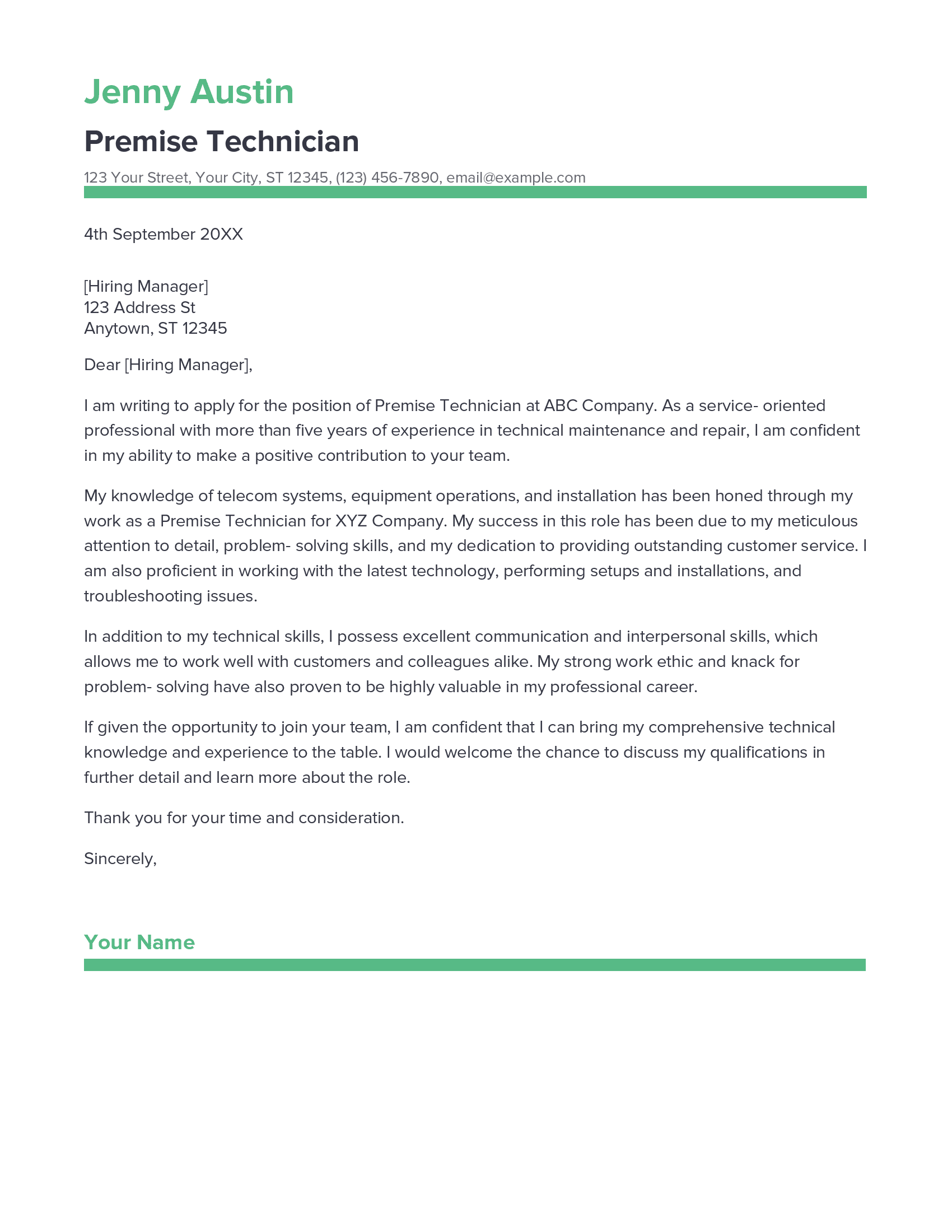 account assistant cover letter sample
