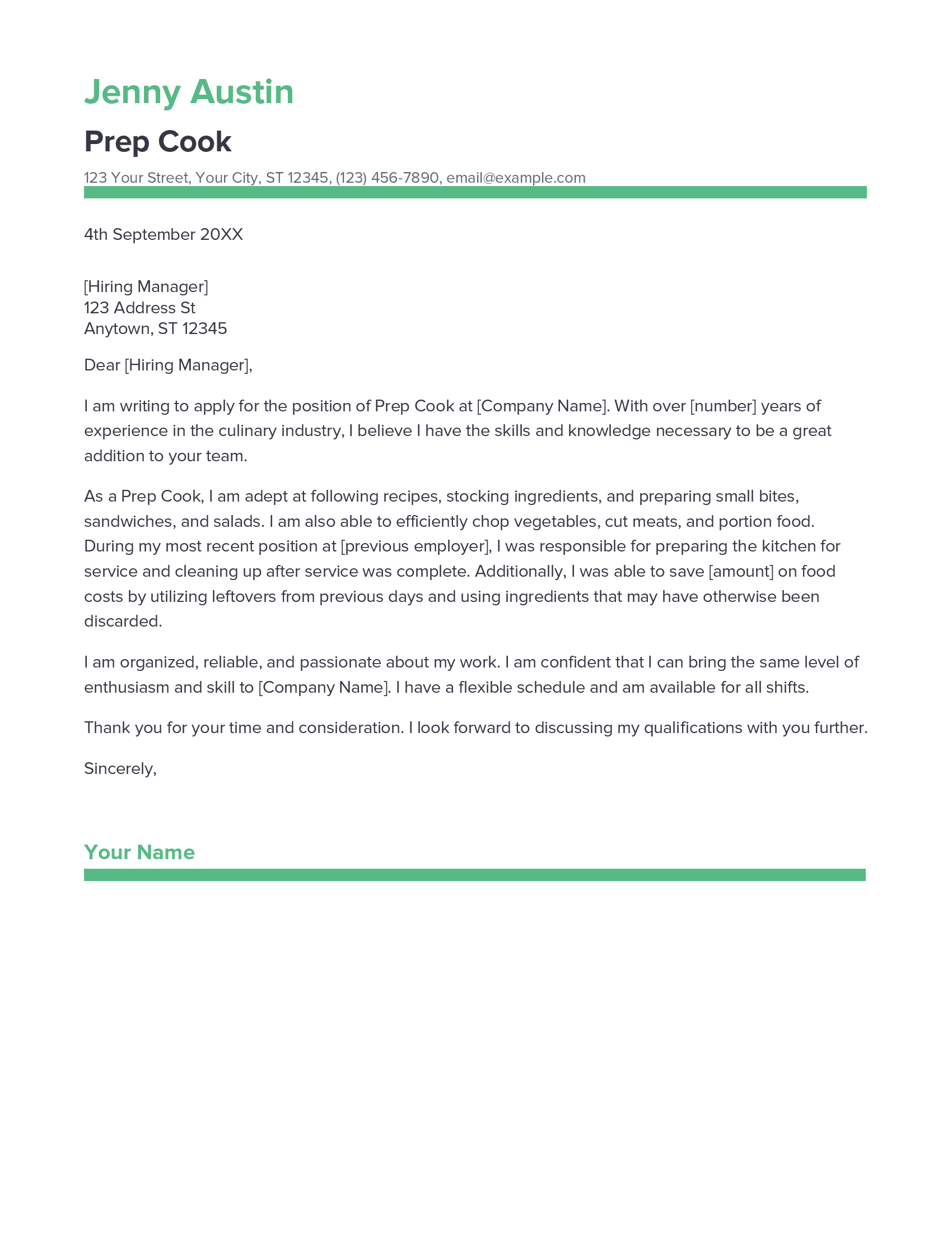 account assistant cover letter sample