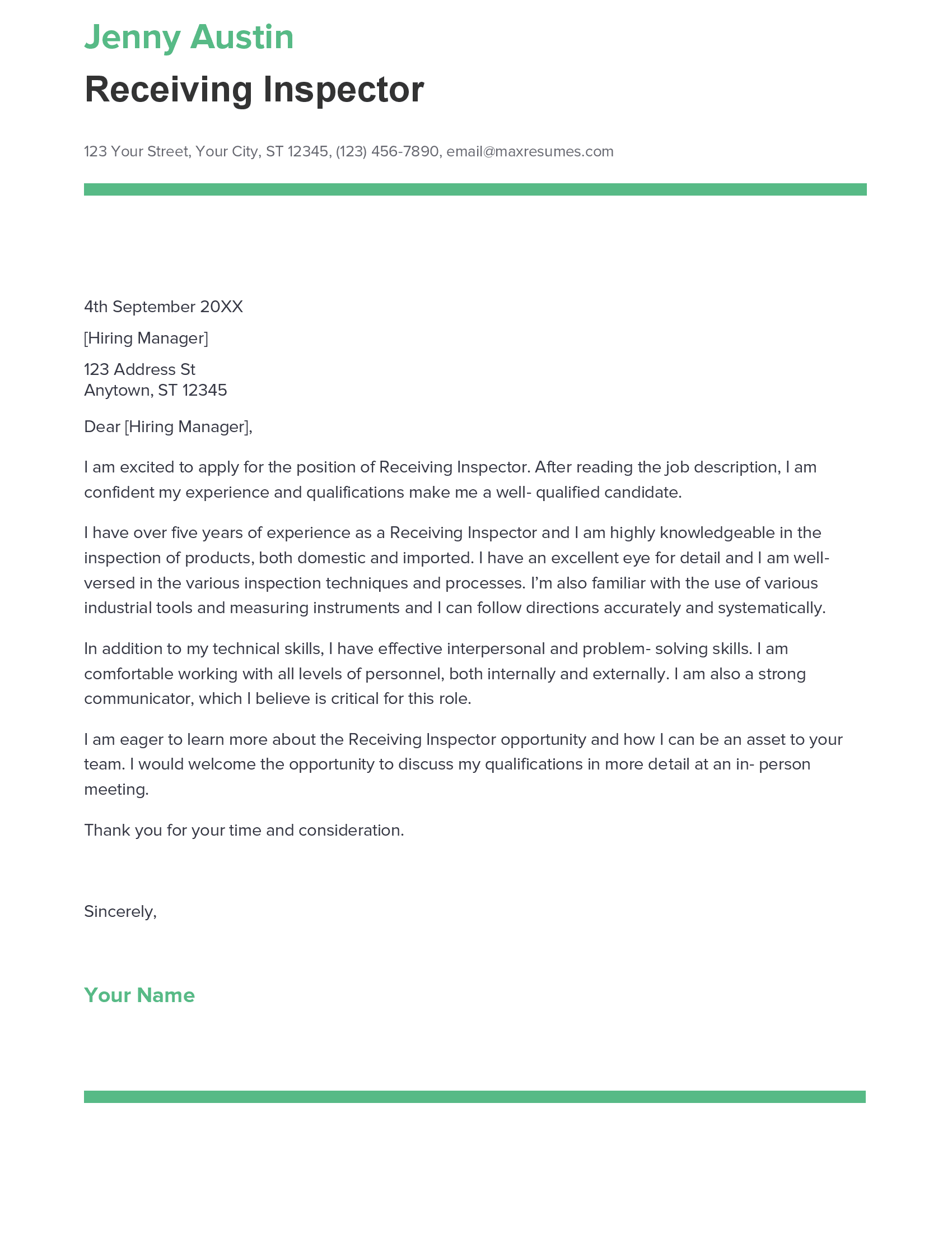 account assistant cover letter sample