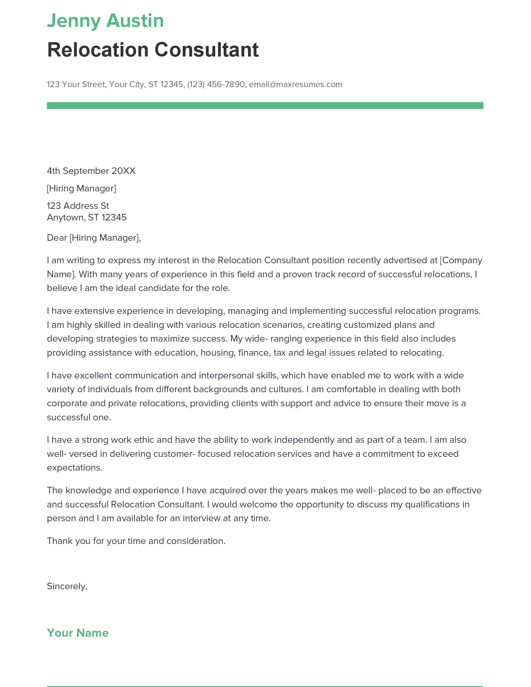 account assistant cover letter sample