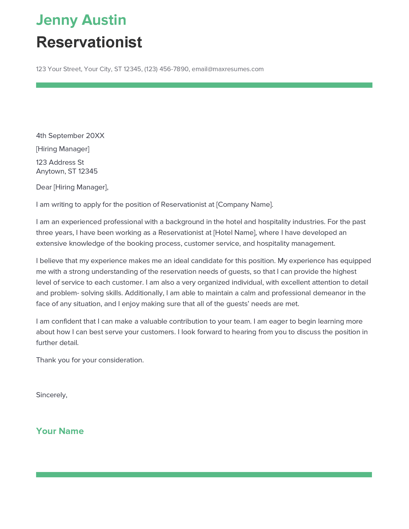 account assistant cover letter sample