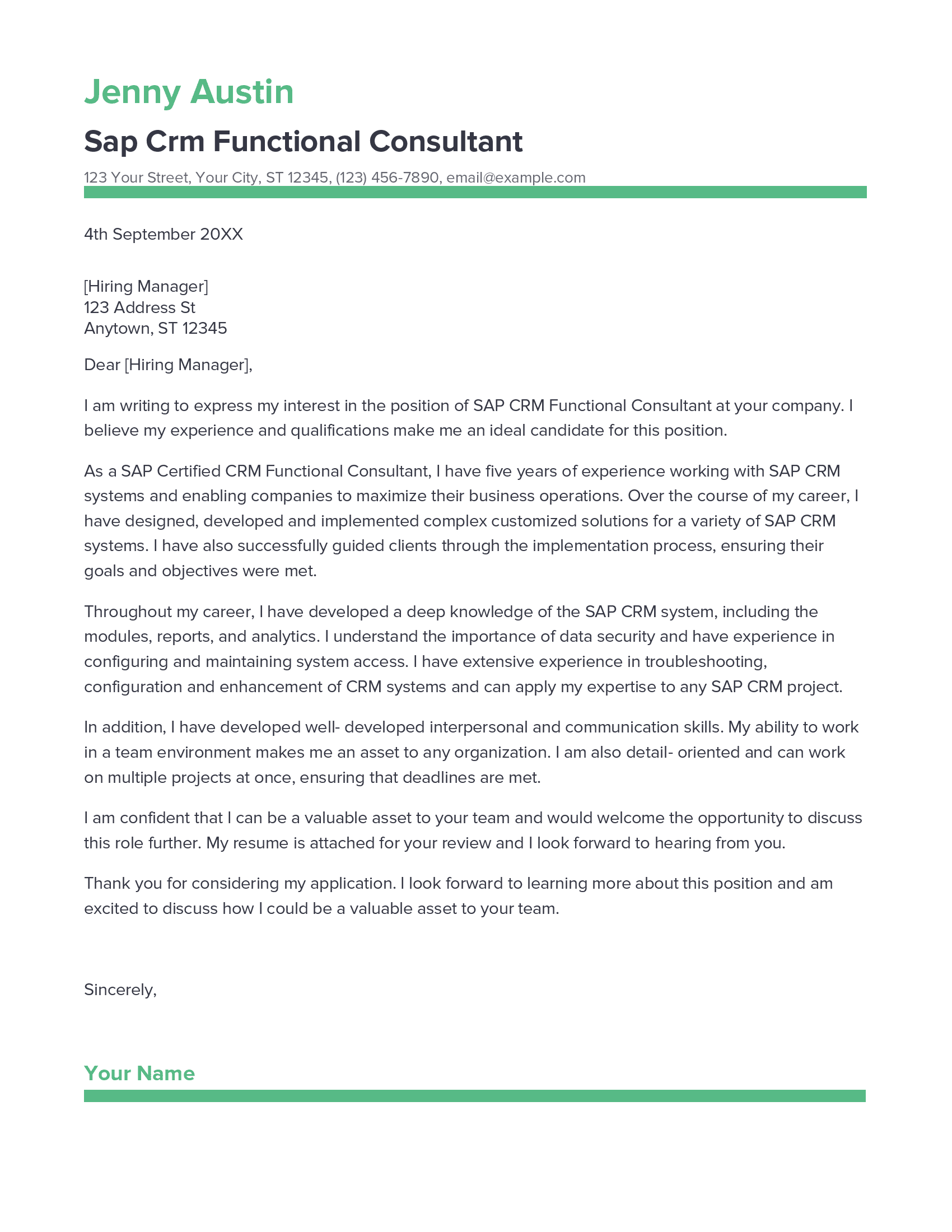 account assistant cover letter sample