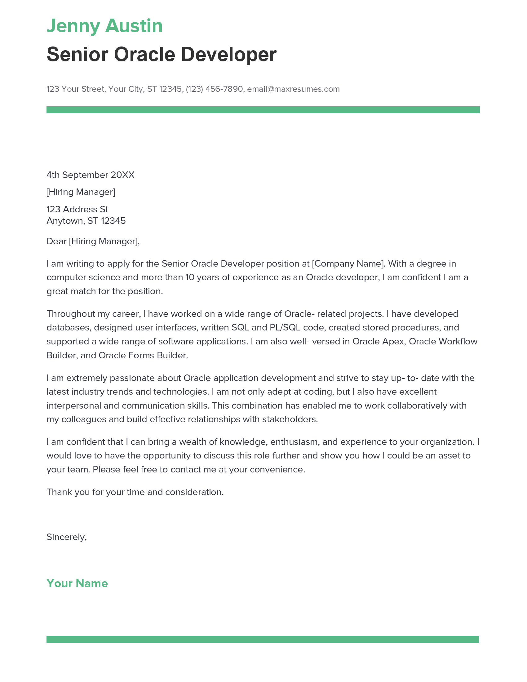 account assistant cover letter sample